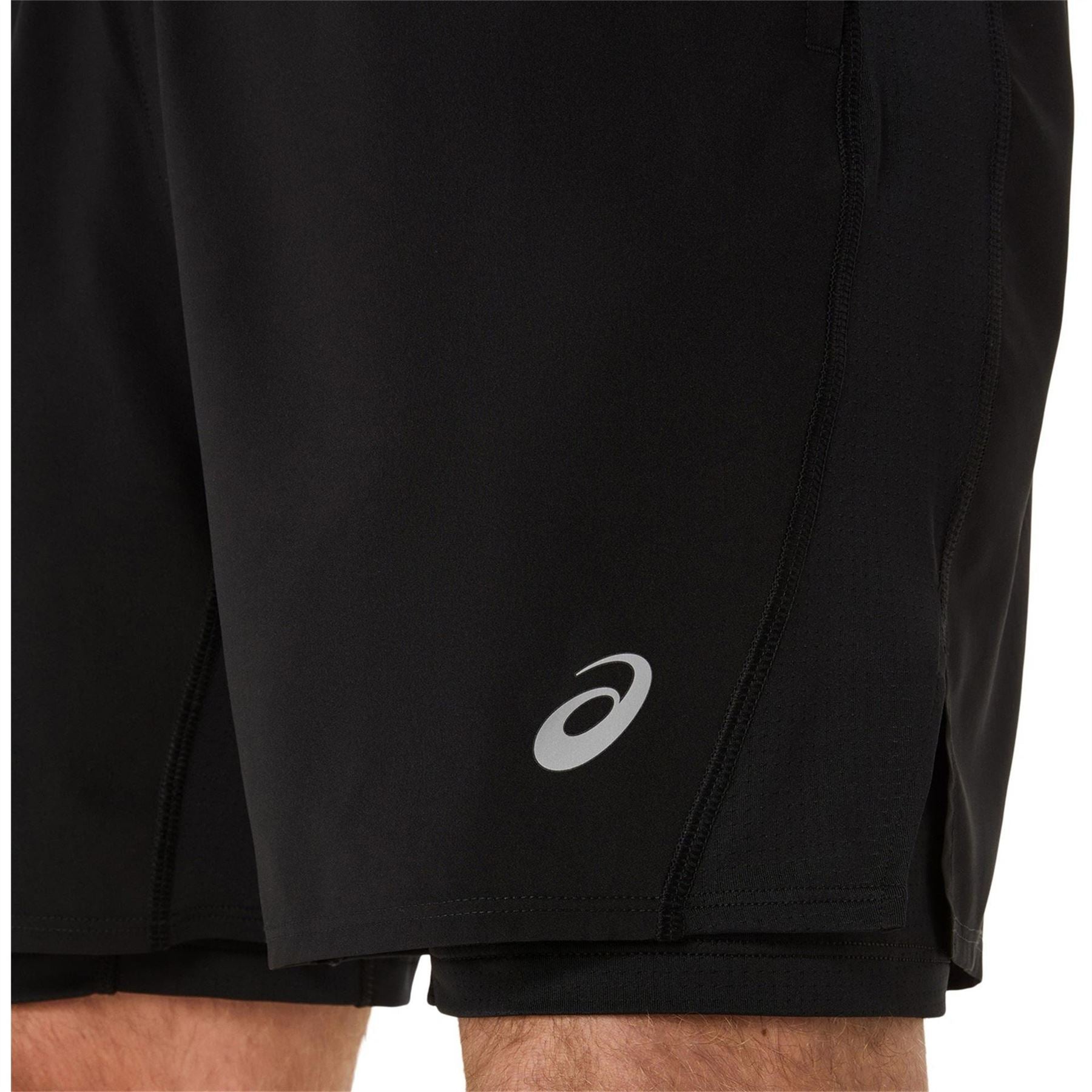 Asics Mens 2 N 1 7in Short Running