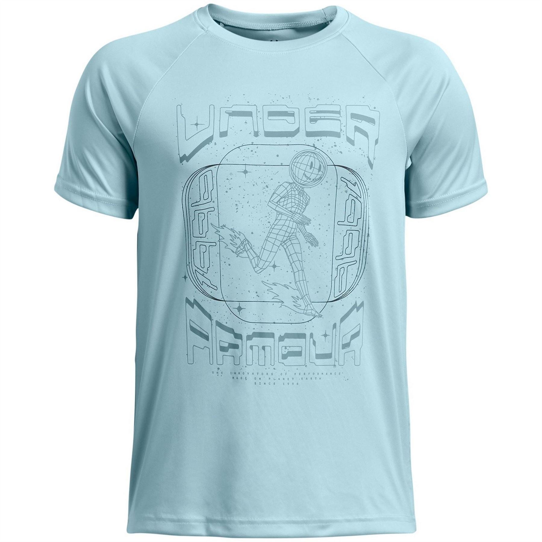 Under Armour Game Day Crew Neck Raglan Short Sleeve T-Shirt