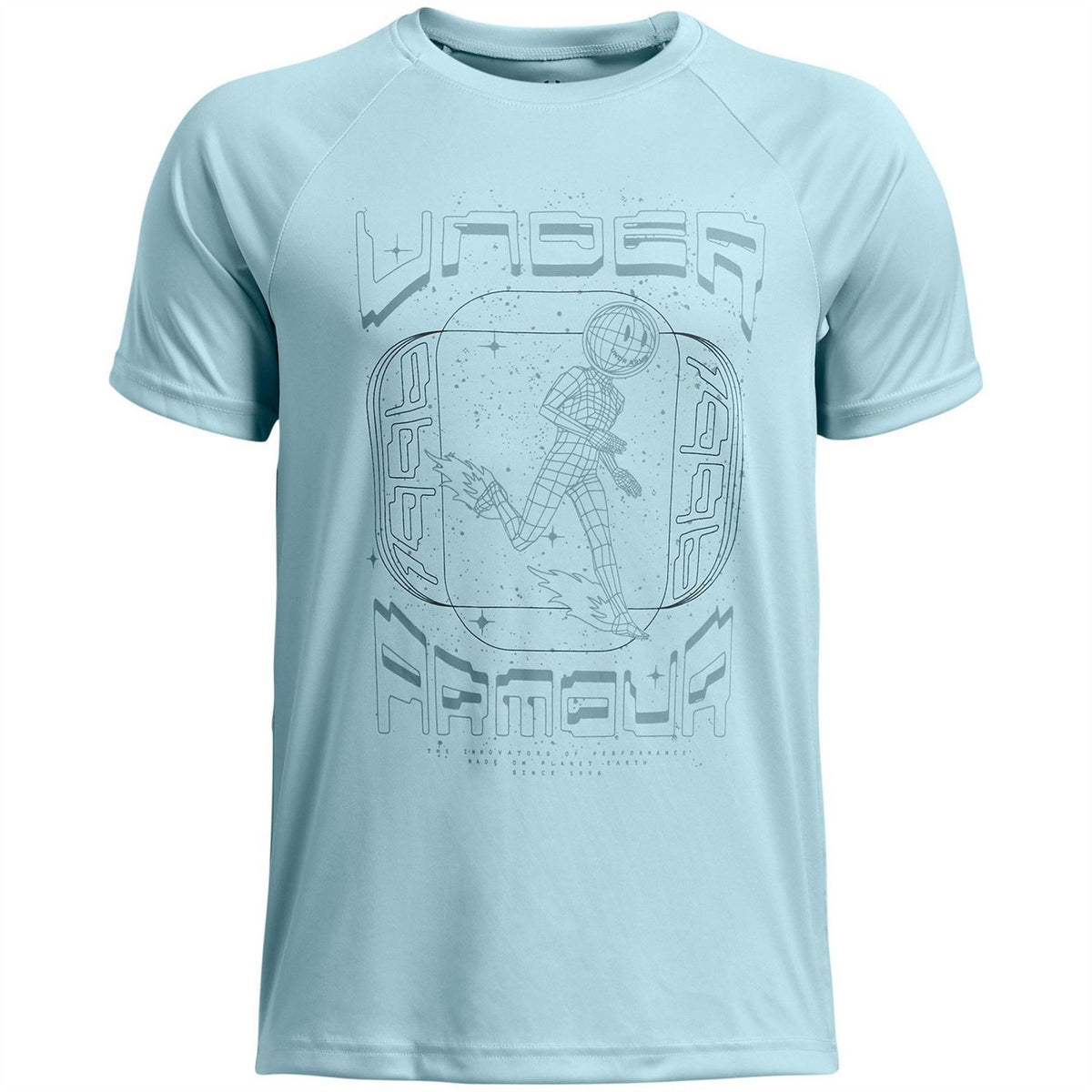 Under Armour Game Day Crew Neck Raglan Short Sleeve T-Shirt