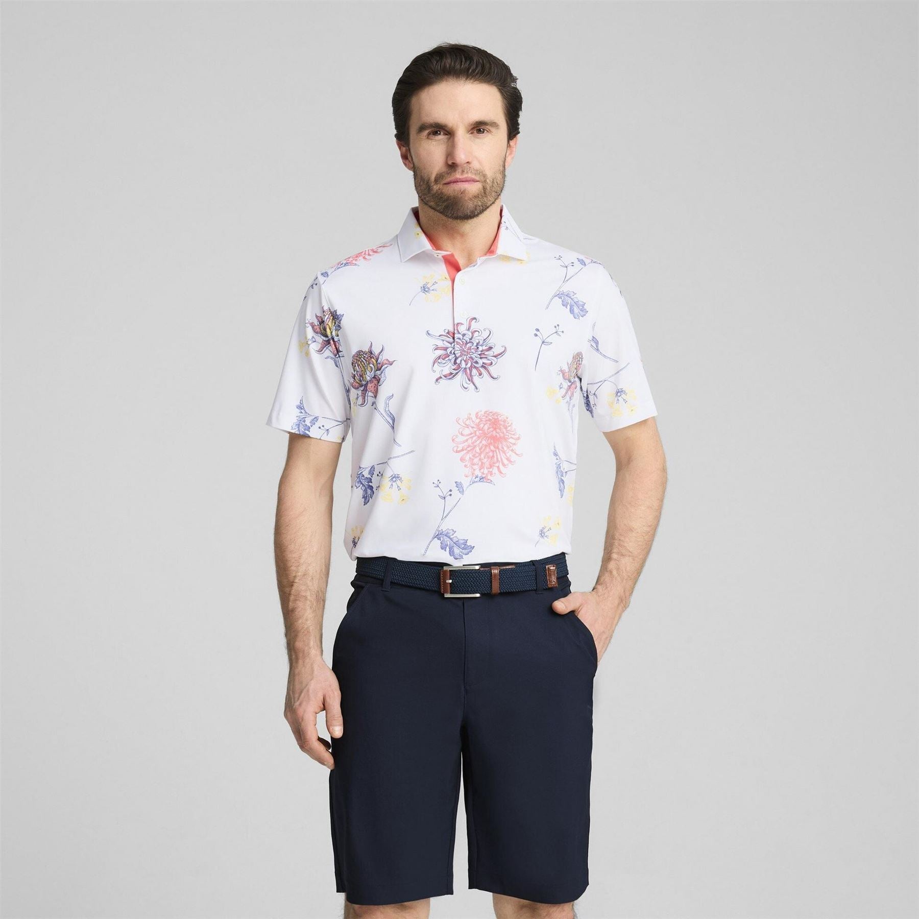 Puma Dahlia Short Sleeve Performance Polo Shirt