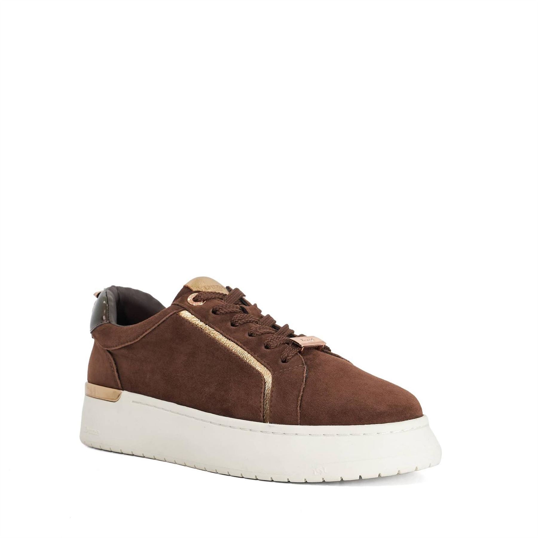 Dune London Emmelino Lace Up Platform Trainers