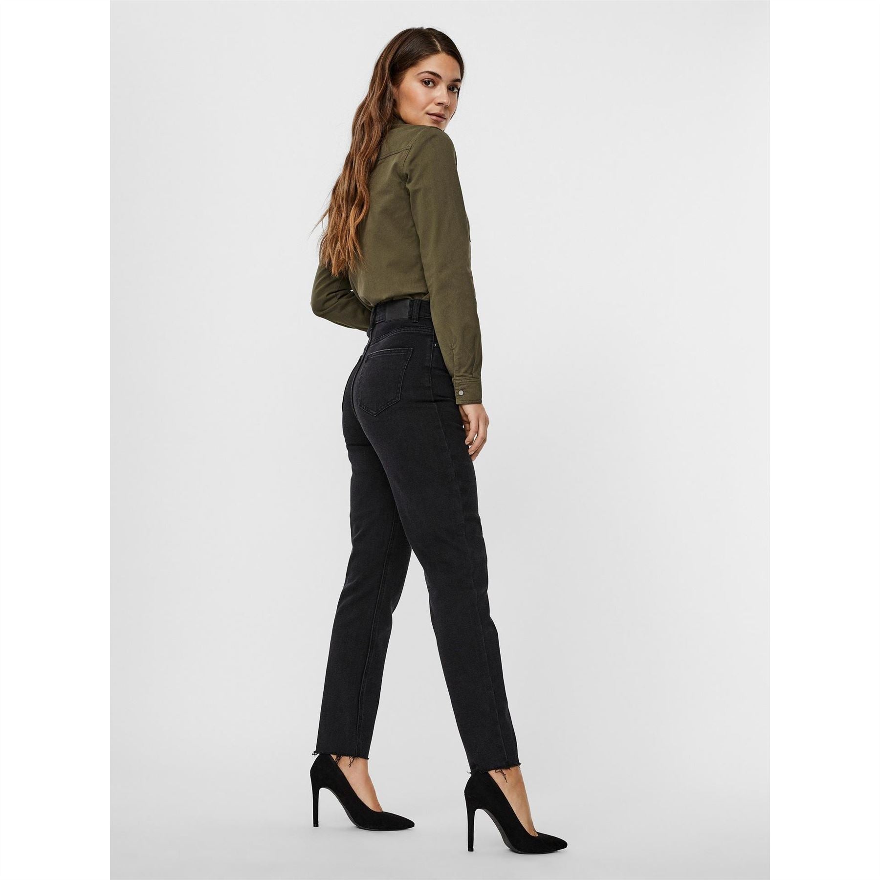 Vero Moda Brenda High Rise Straight Leg Trouser