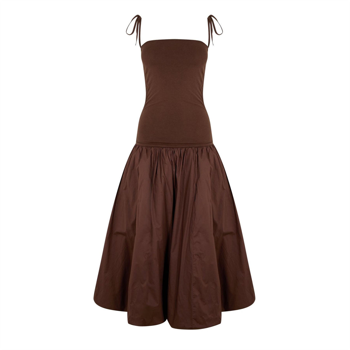 AmyLynn Amy Lynn Alexa Shoulder Tie Ultra Mini Peplum Dress