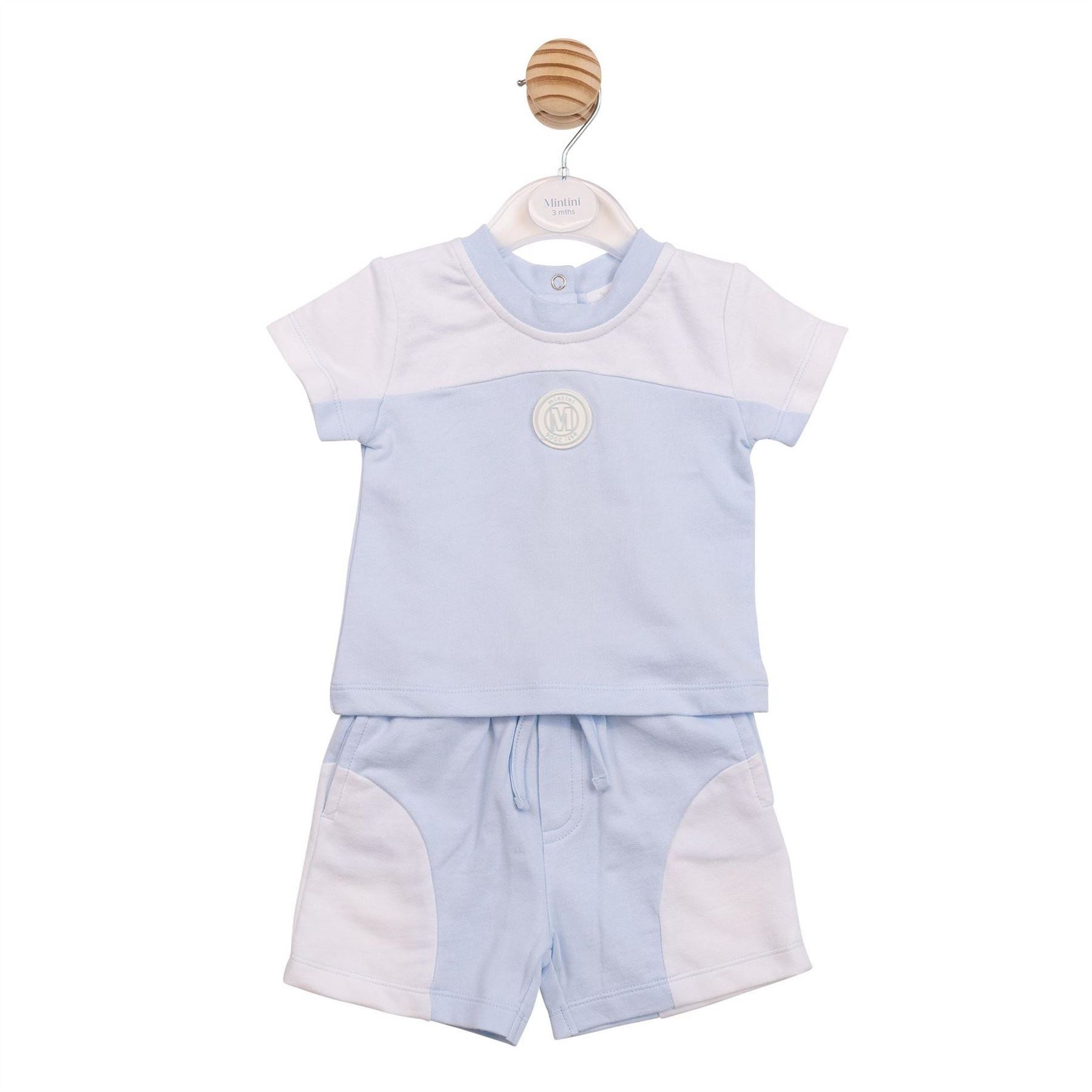 Mintini Baby Top And Short Pyjama Set