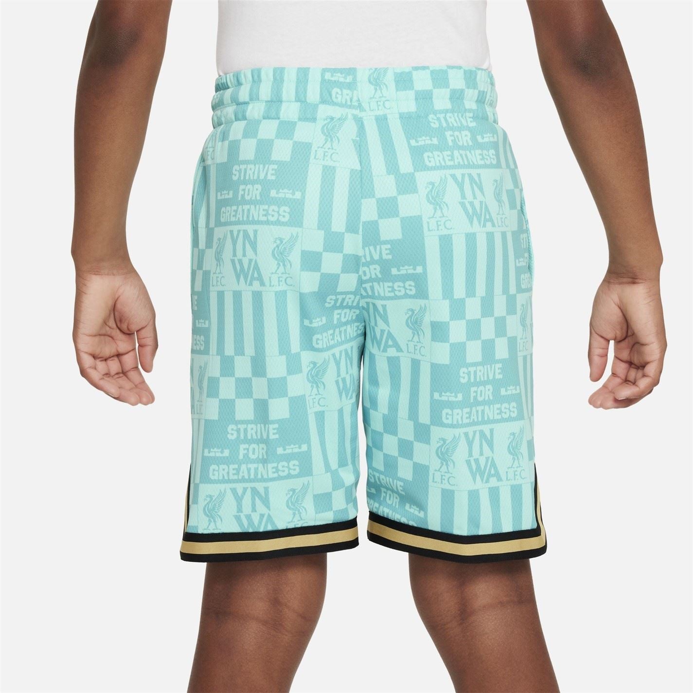 Nike Liverpool Lebron Shorts 2024 2025 Juniors