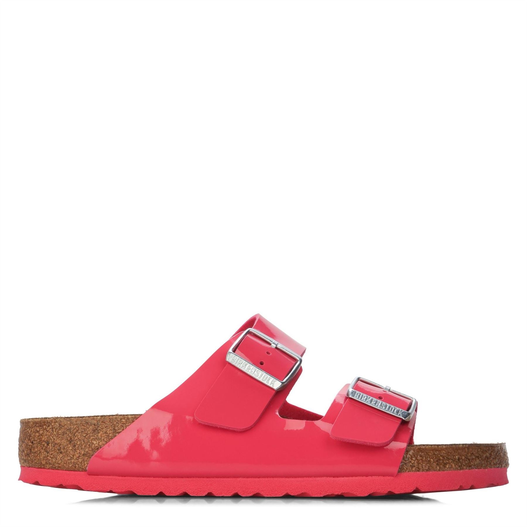 Birkenstock Arizona Textured Open Toe Slide Sandals