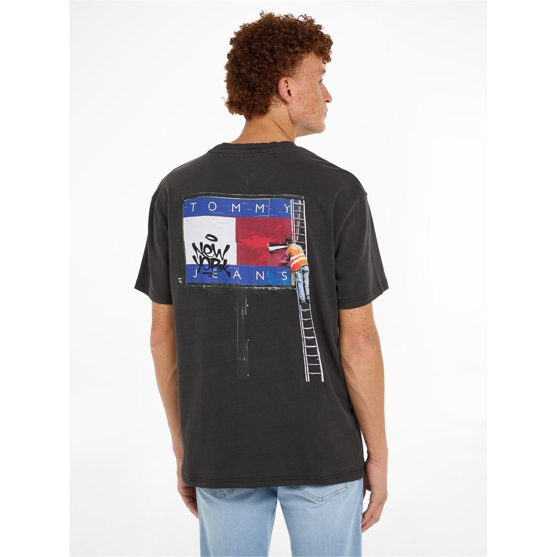 Tommy Jeans Graphic Regular Fit Short Sleeve T-Shirt