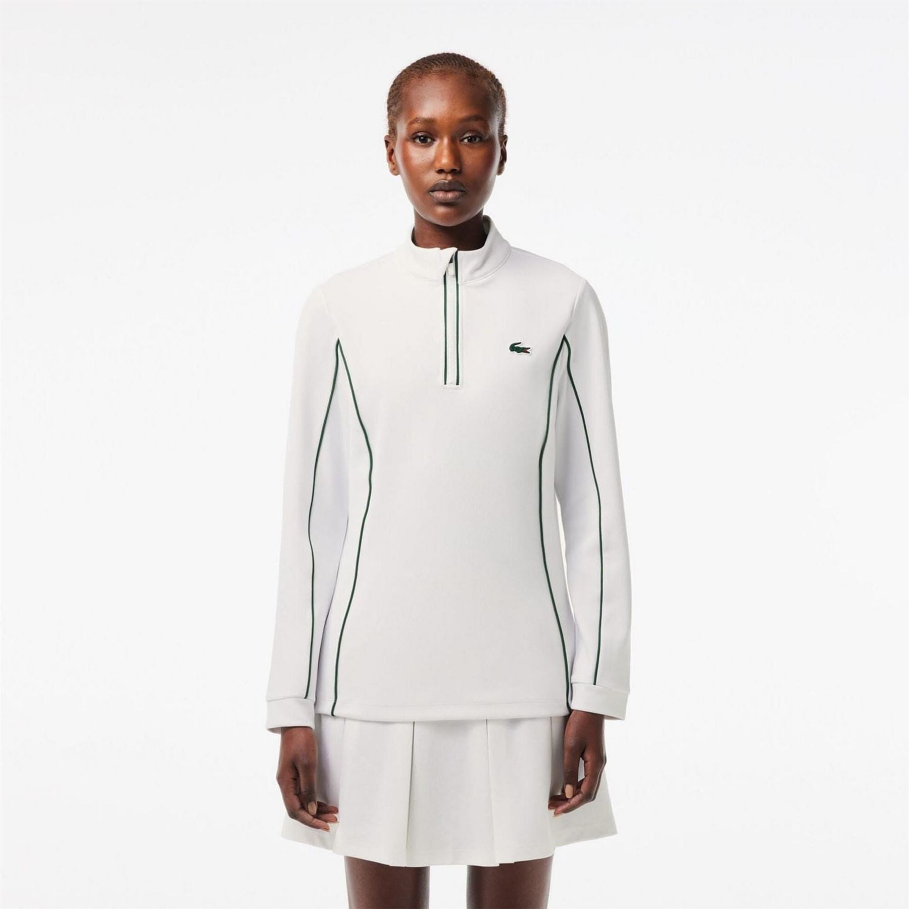 Lacoste Fit Quarter Zip Sweatshirt