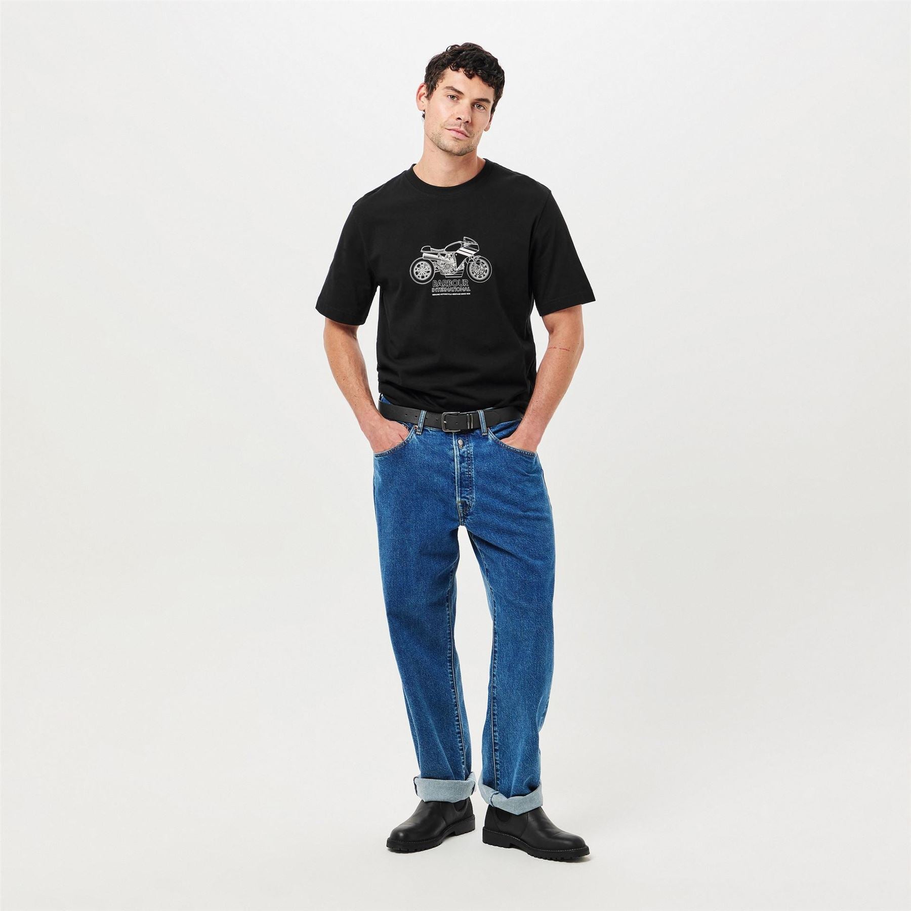 Barbour International Motorbike T-Shirt