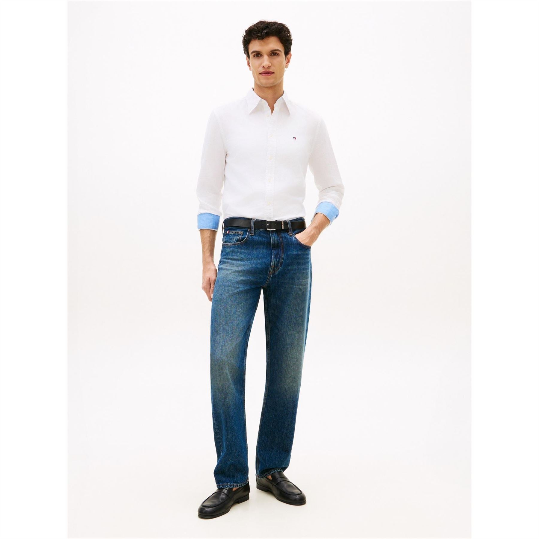 Tommy Hilfiger Linen Ls Shirt Sn63