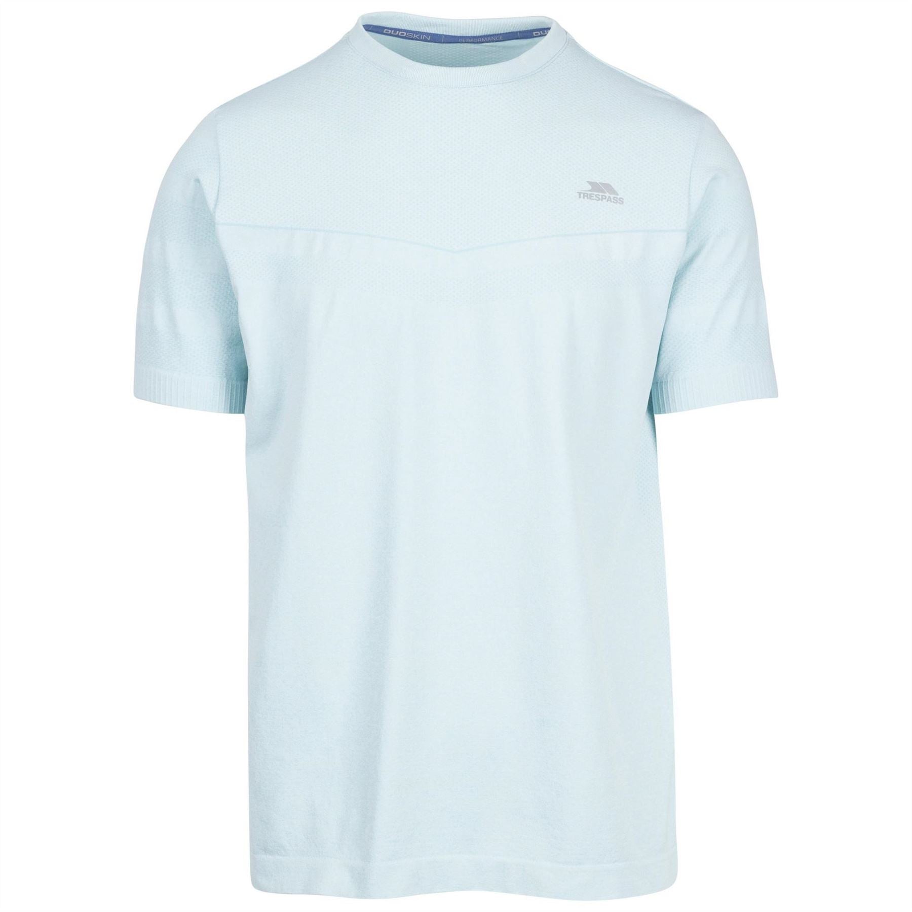 Trespass Chenab Crew Neck Ribbed Collar Short Sleeve T-Shirt