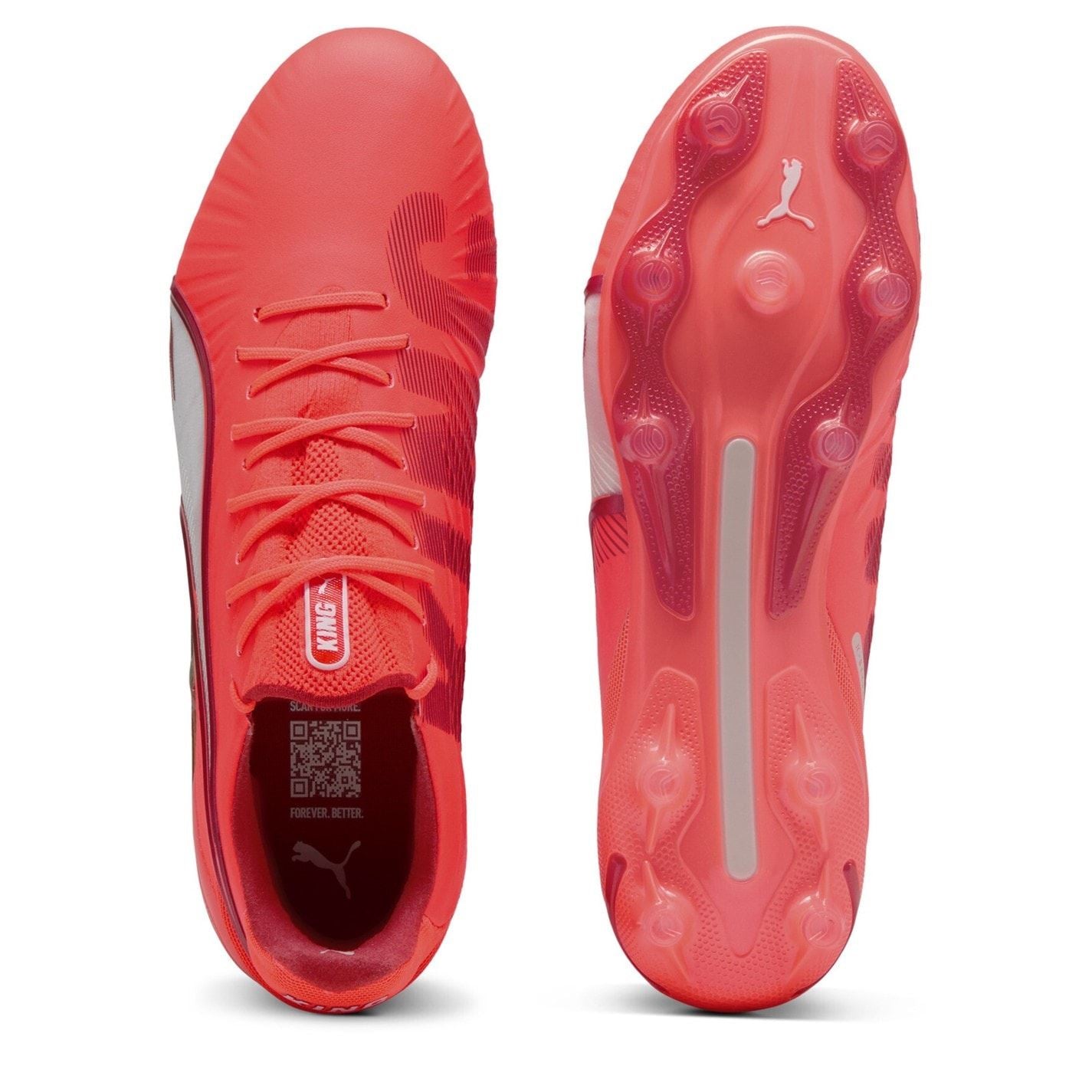 Puma King Ultimate Firm Ground Football Boots Juniors