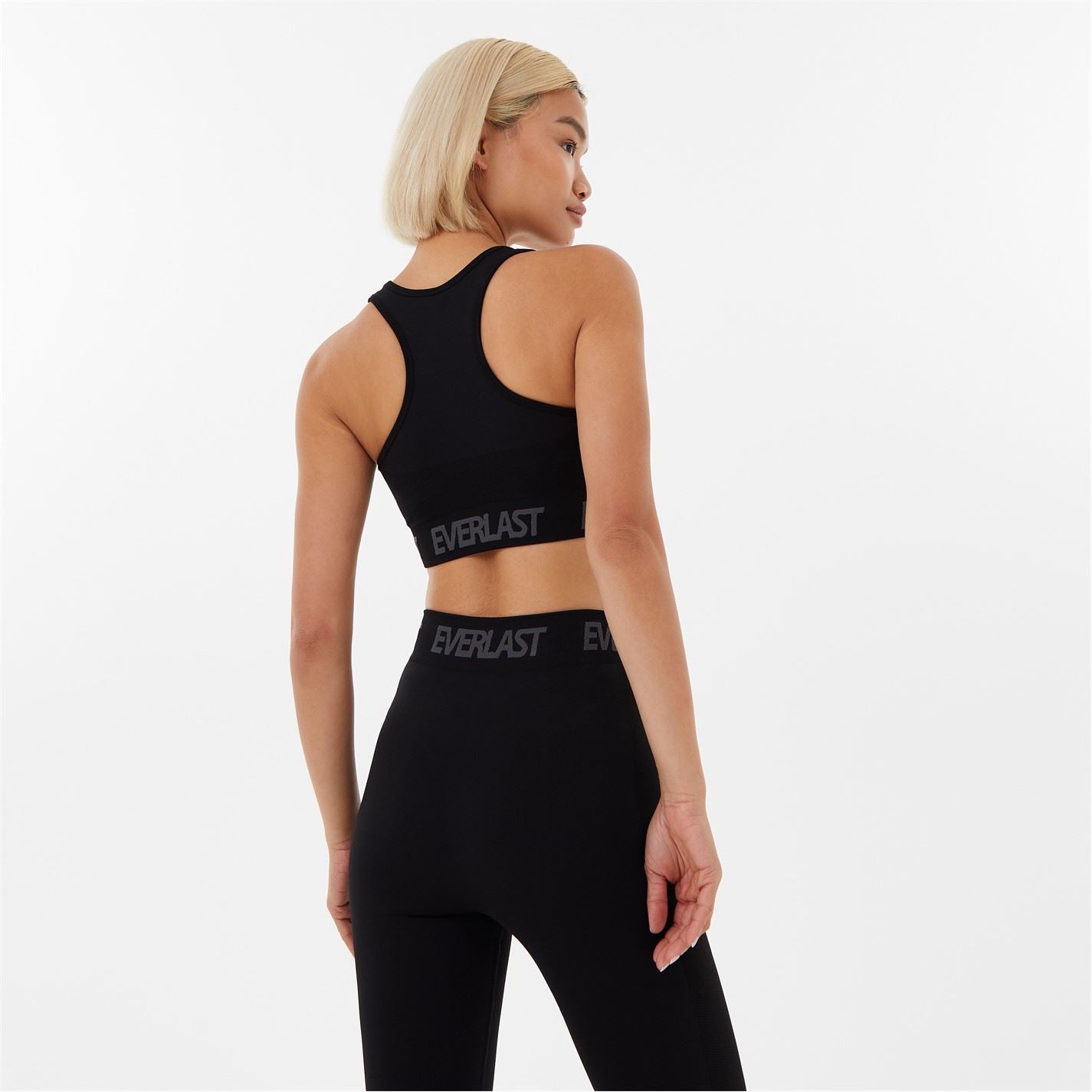 Everlast Womens Seamless Logo Sports Bra