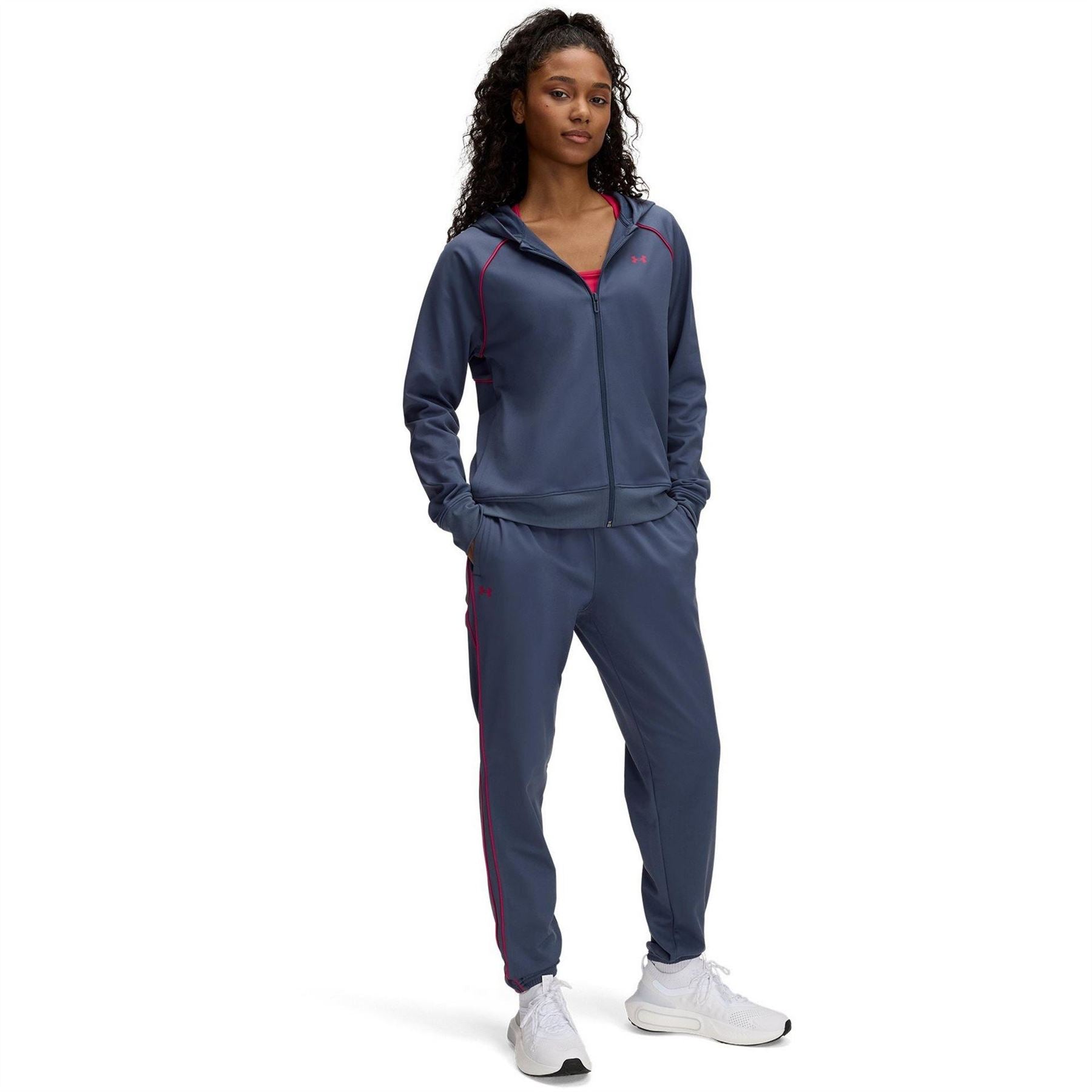 Under Armour Rival Tricot Hood Full Tracksuit