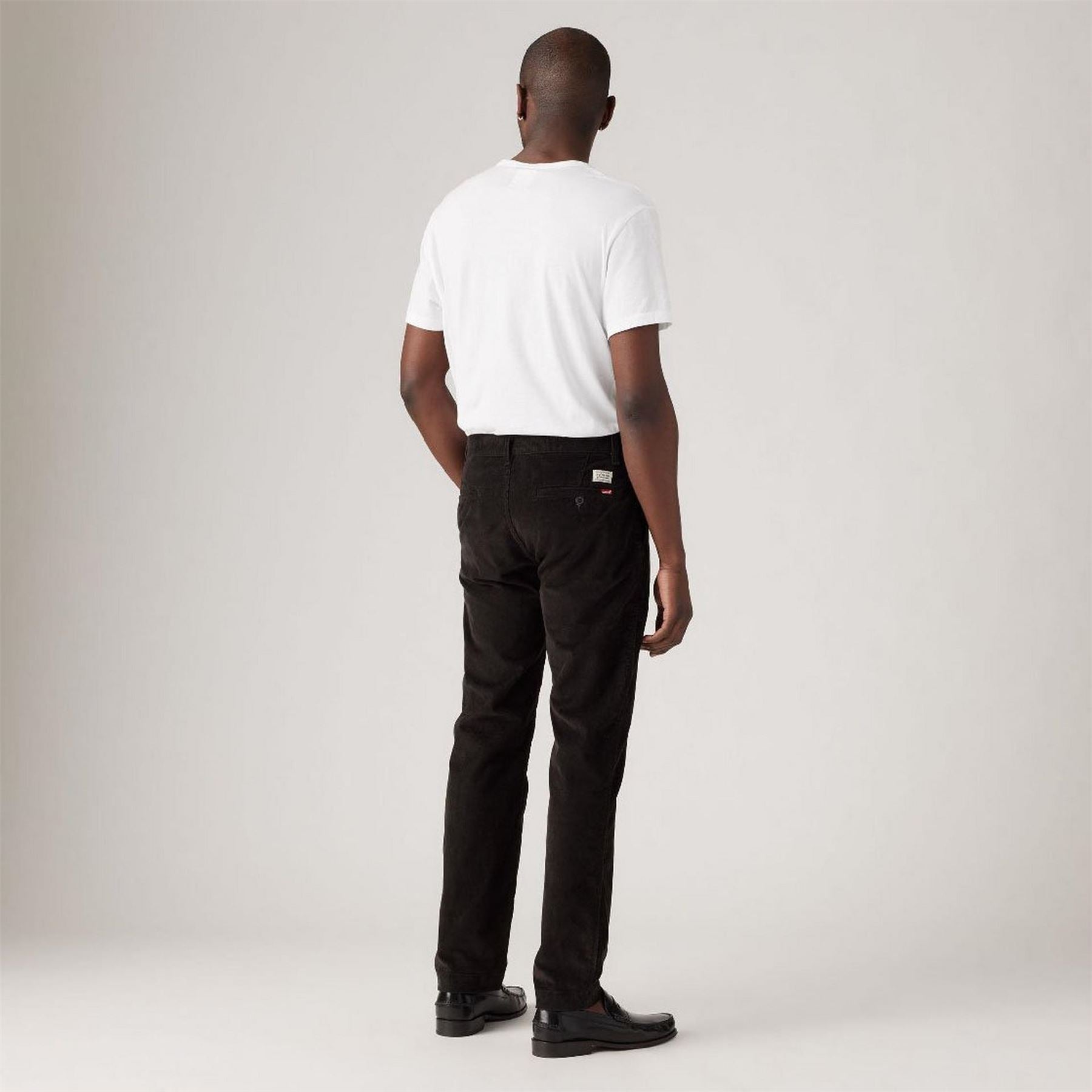 Levis Karla Solid Patterned Straight Chinos