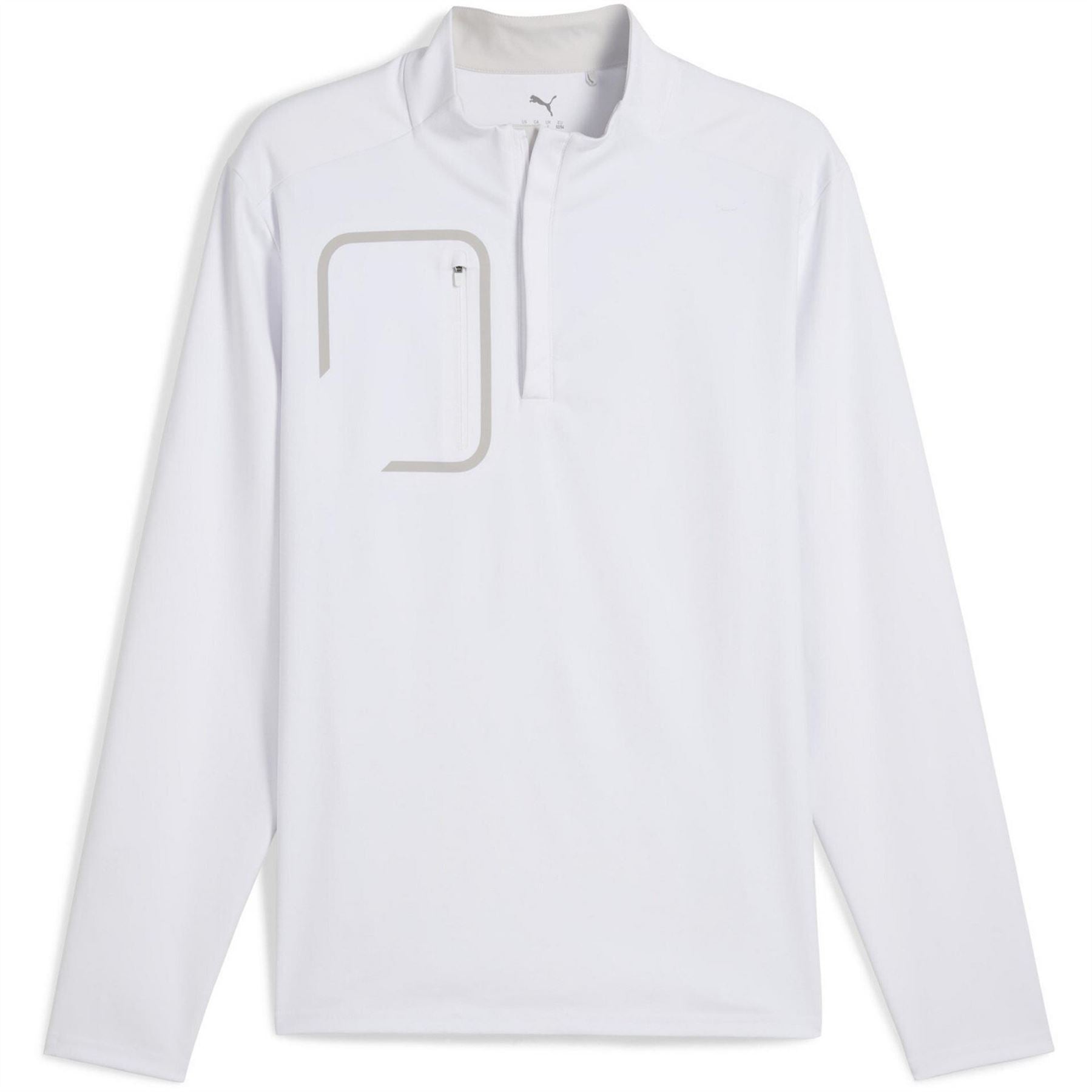 Puma Mens Cloudspun Tech Quarter Zip Jumper