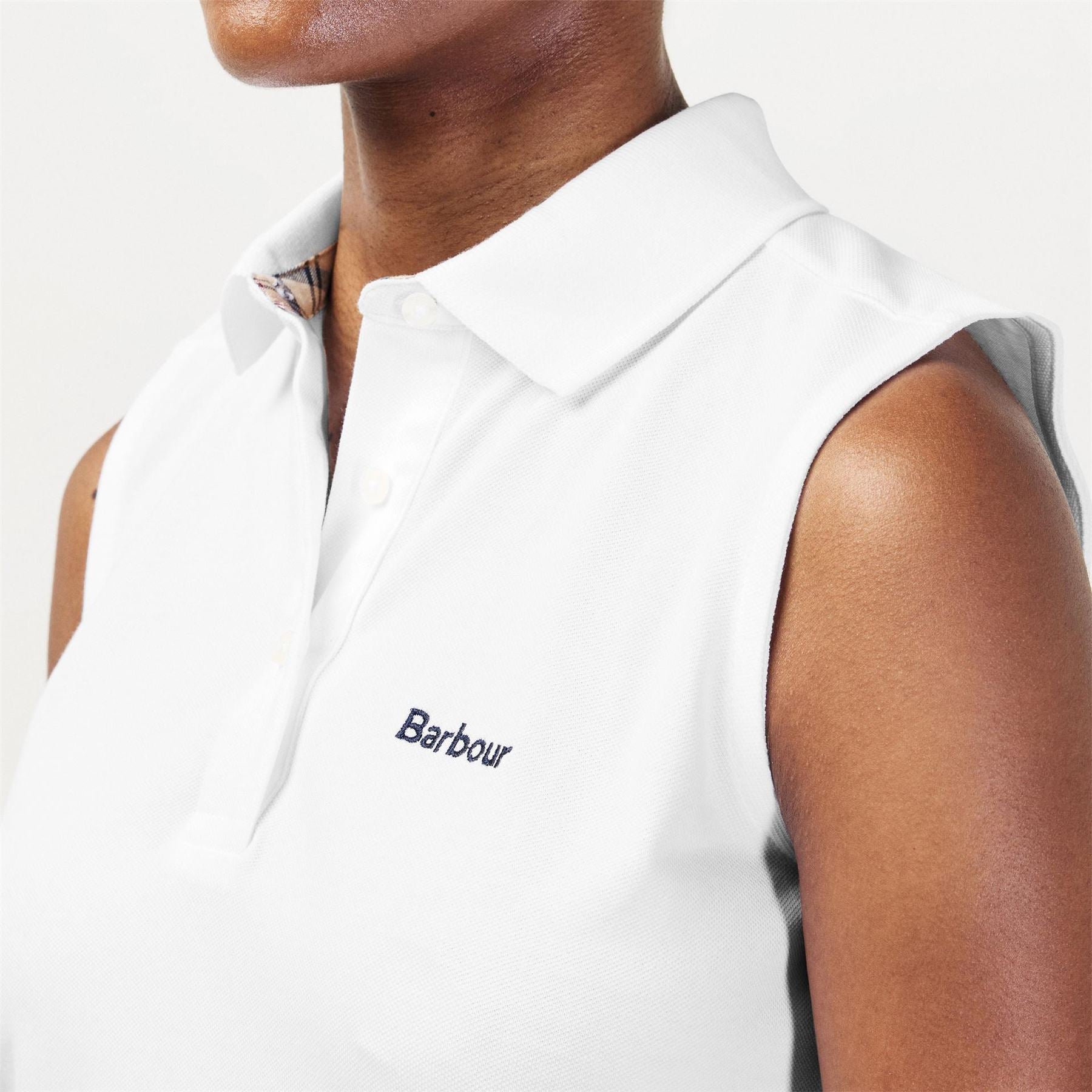 Barbour Sleeveless Polo Shirt