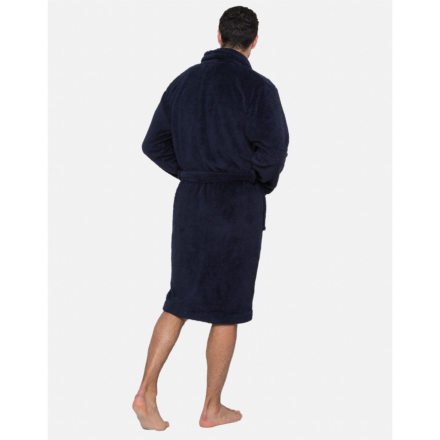 Threadbare Robert Fluffy Dressing Gown