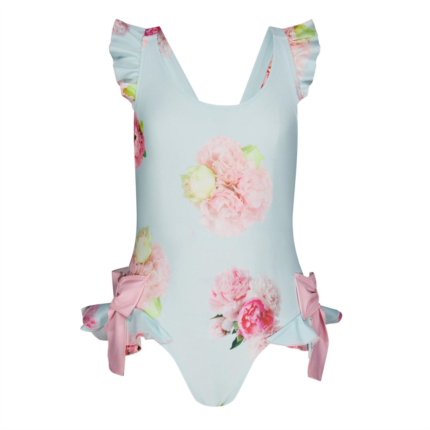 Phi Hydrangea Scoop Neck Swimsuit