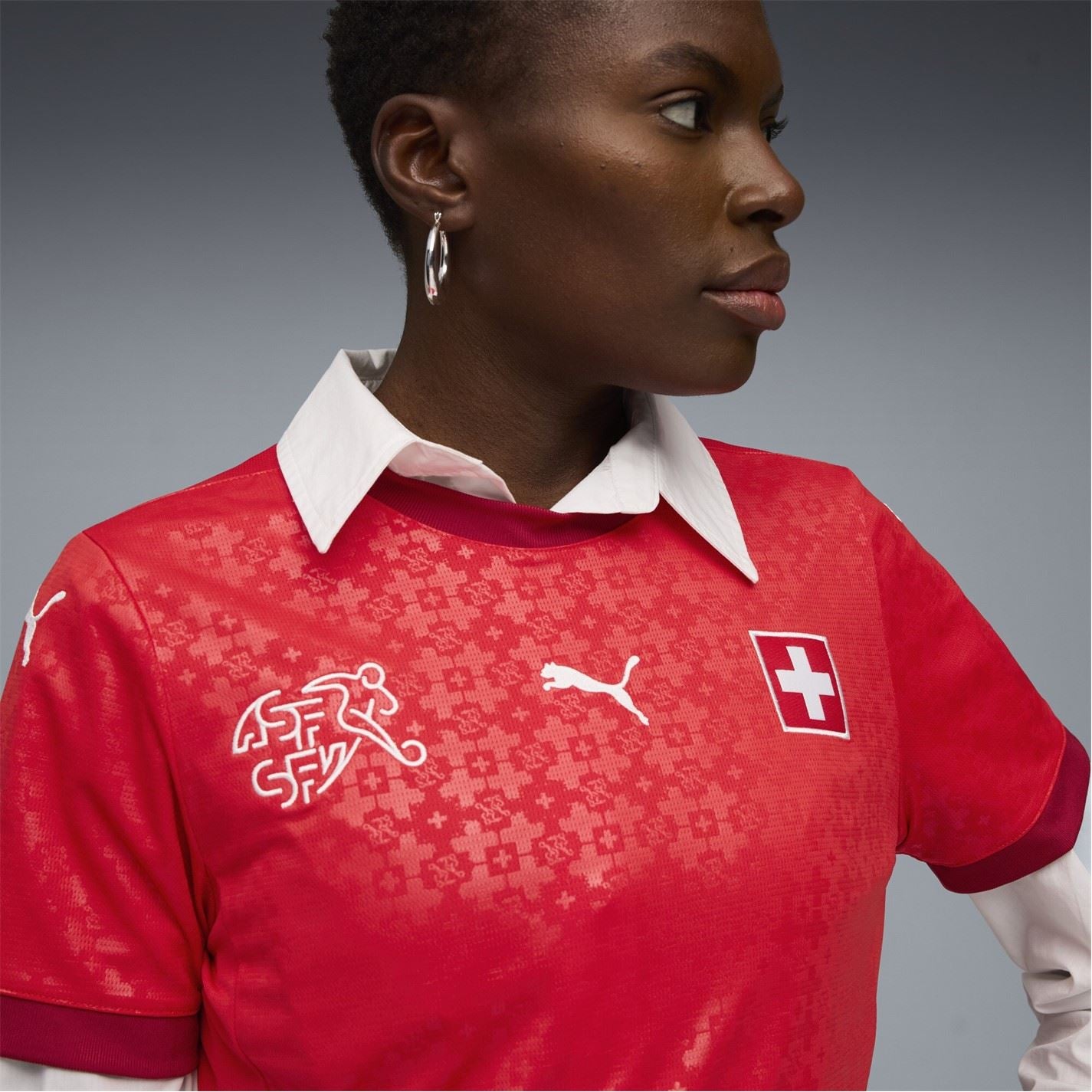 Puma Womens Switzerland Home Shirt 2025