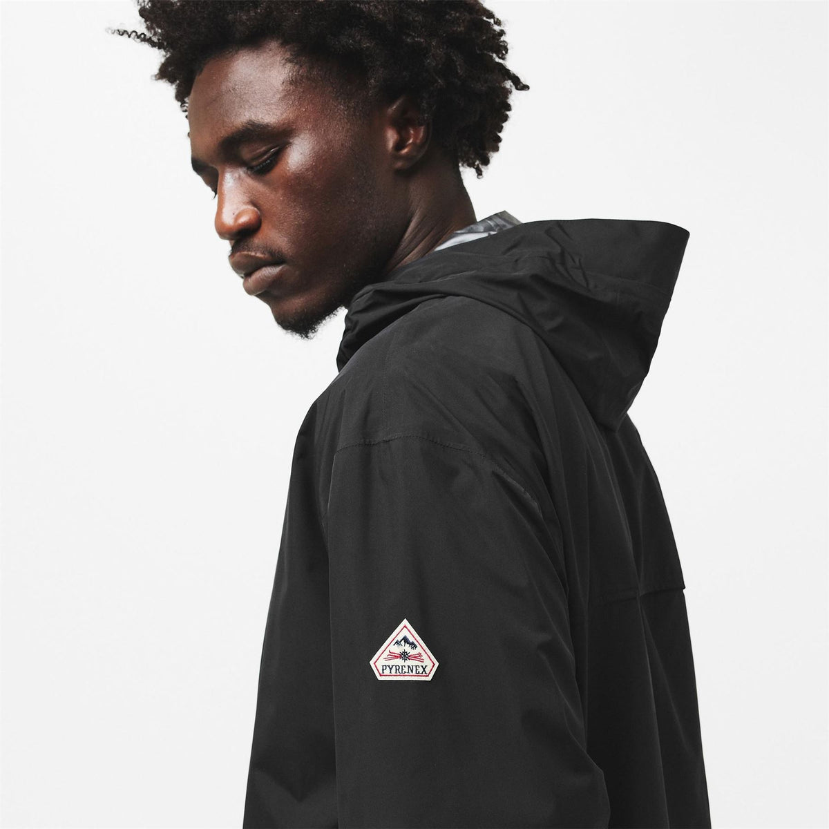 Pyrenex Solid Patterned Hooded Softshell Jacket