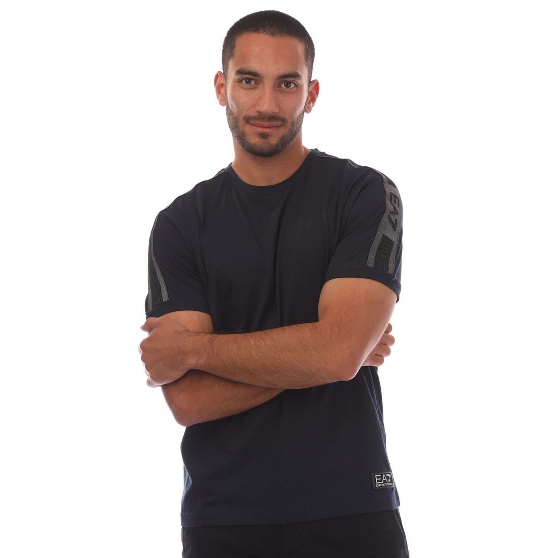 EA7 Series Cotton Jersey T-Shirt