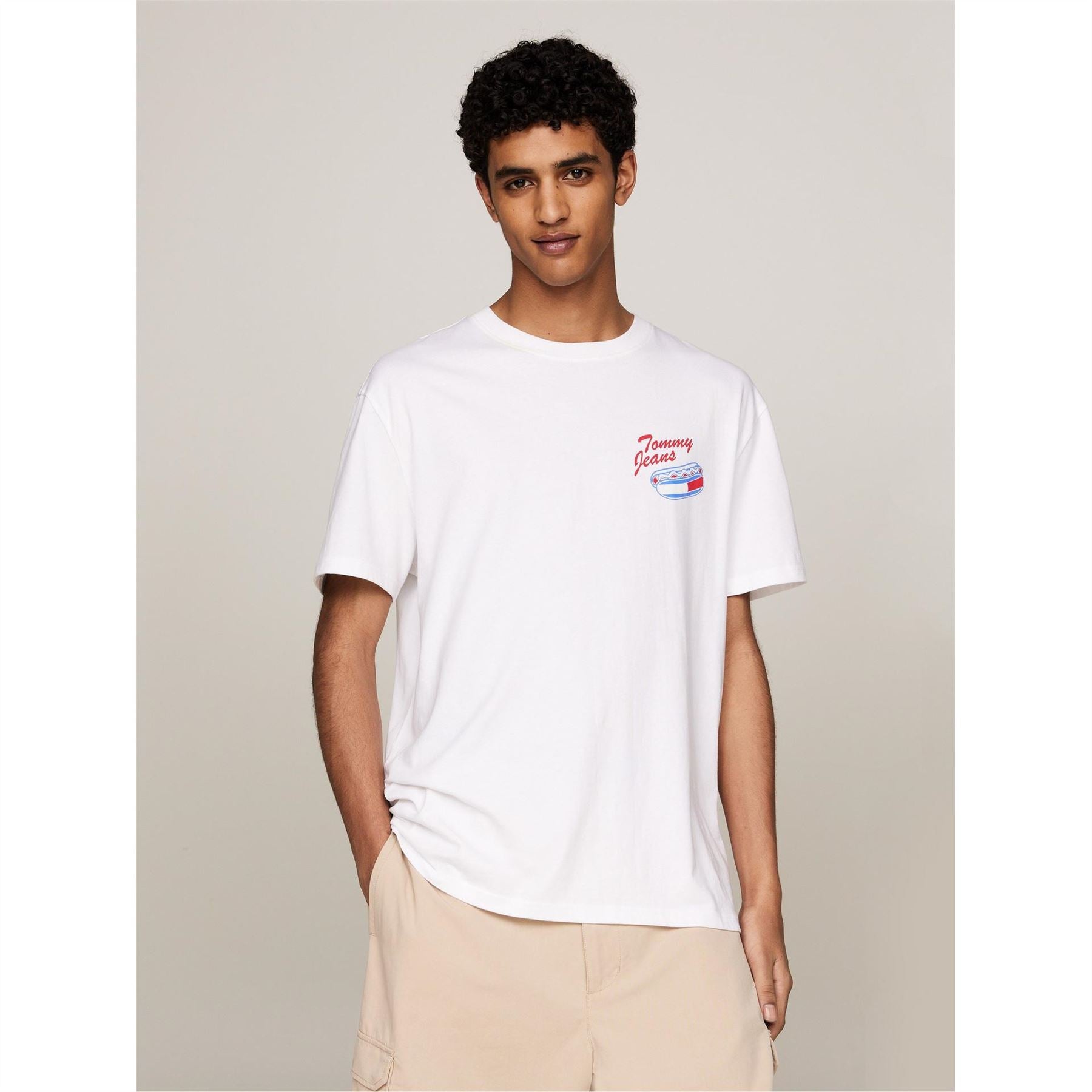 Tommy Jeans Graphic Regular Fit Short Sleeve T-Shirt