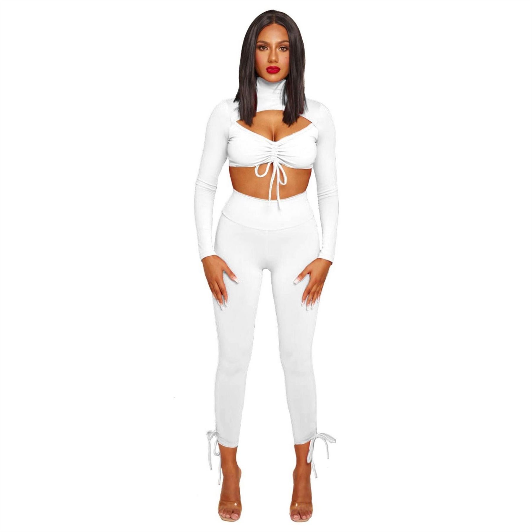 Honeyz Tie Bodycon Skirt