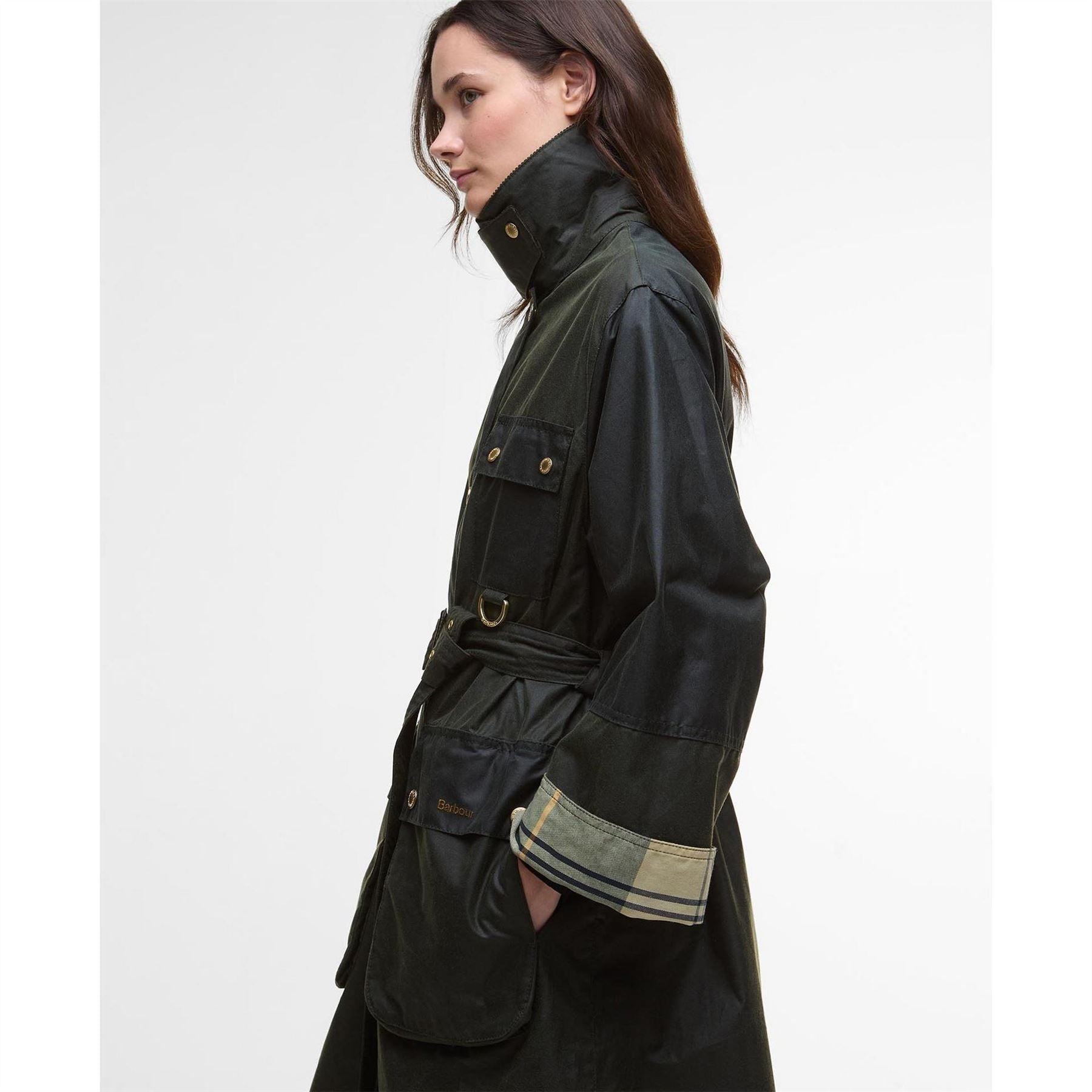 Barbour Waxed Trench Coat