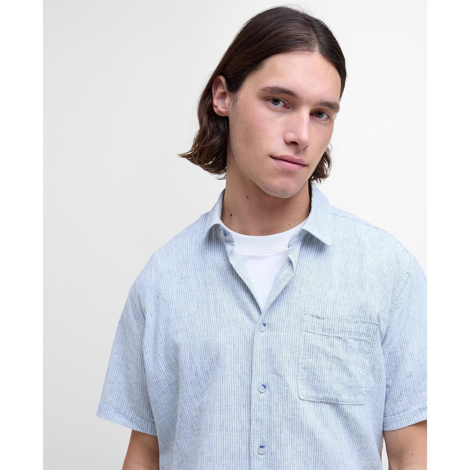 Barbour Striped Short Sleeve Shirt
