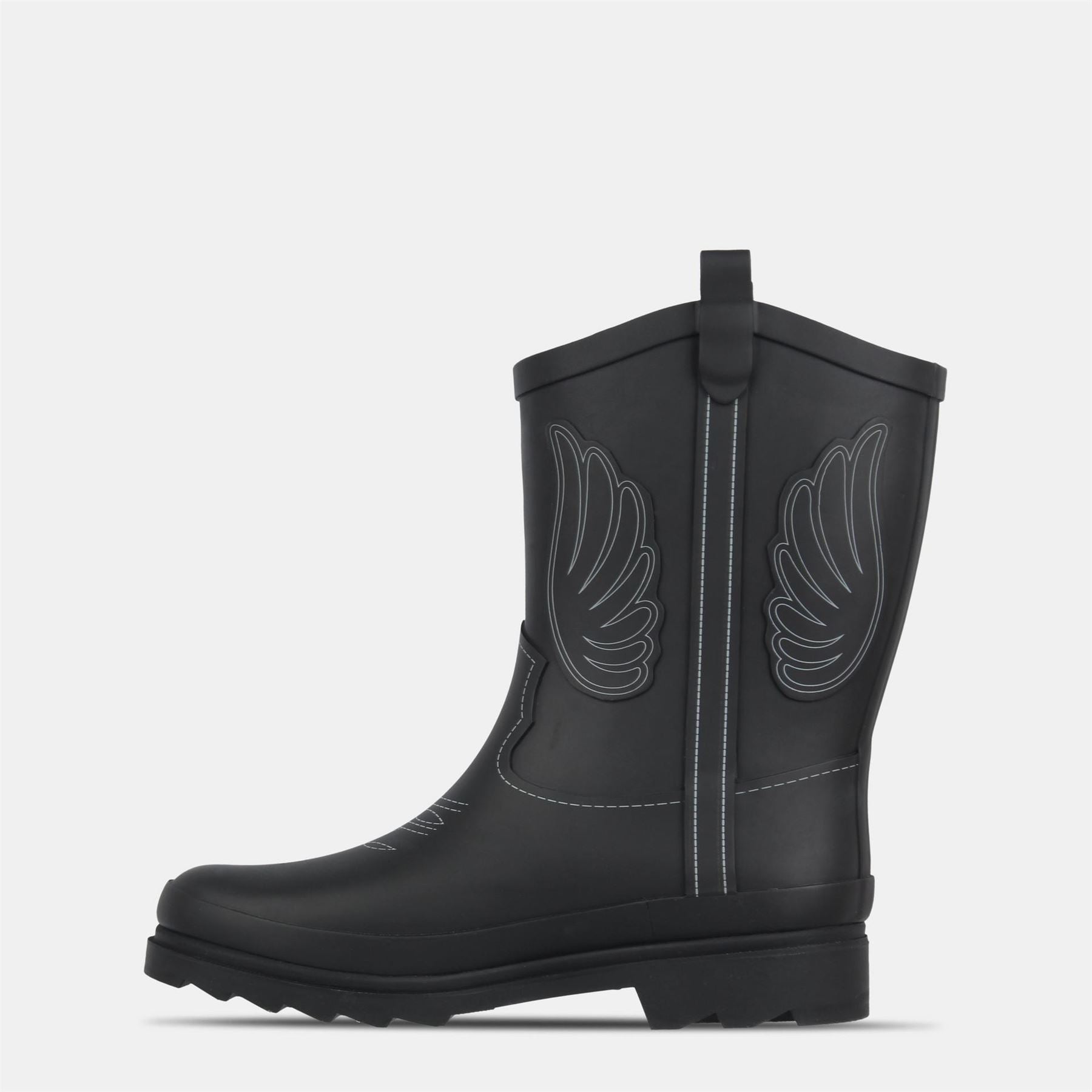 Jack Wills Cowboy Wellington Boots with Lug Sole