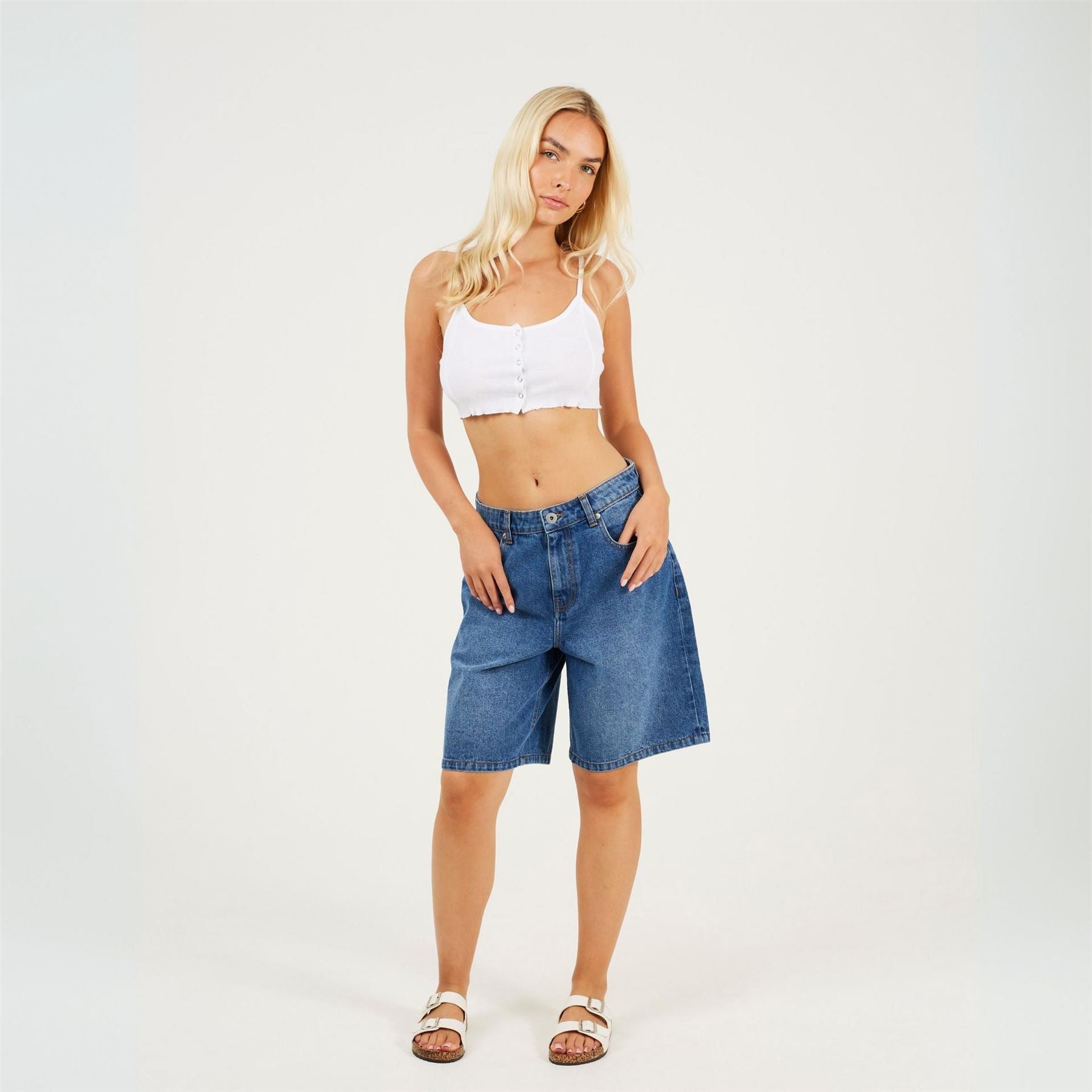 Brave Soul Through Crop Vest