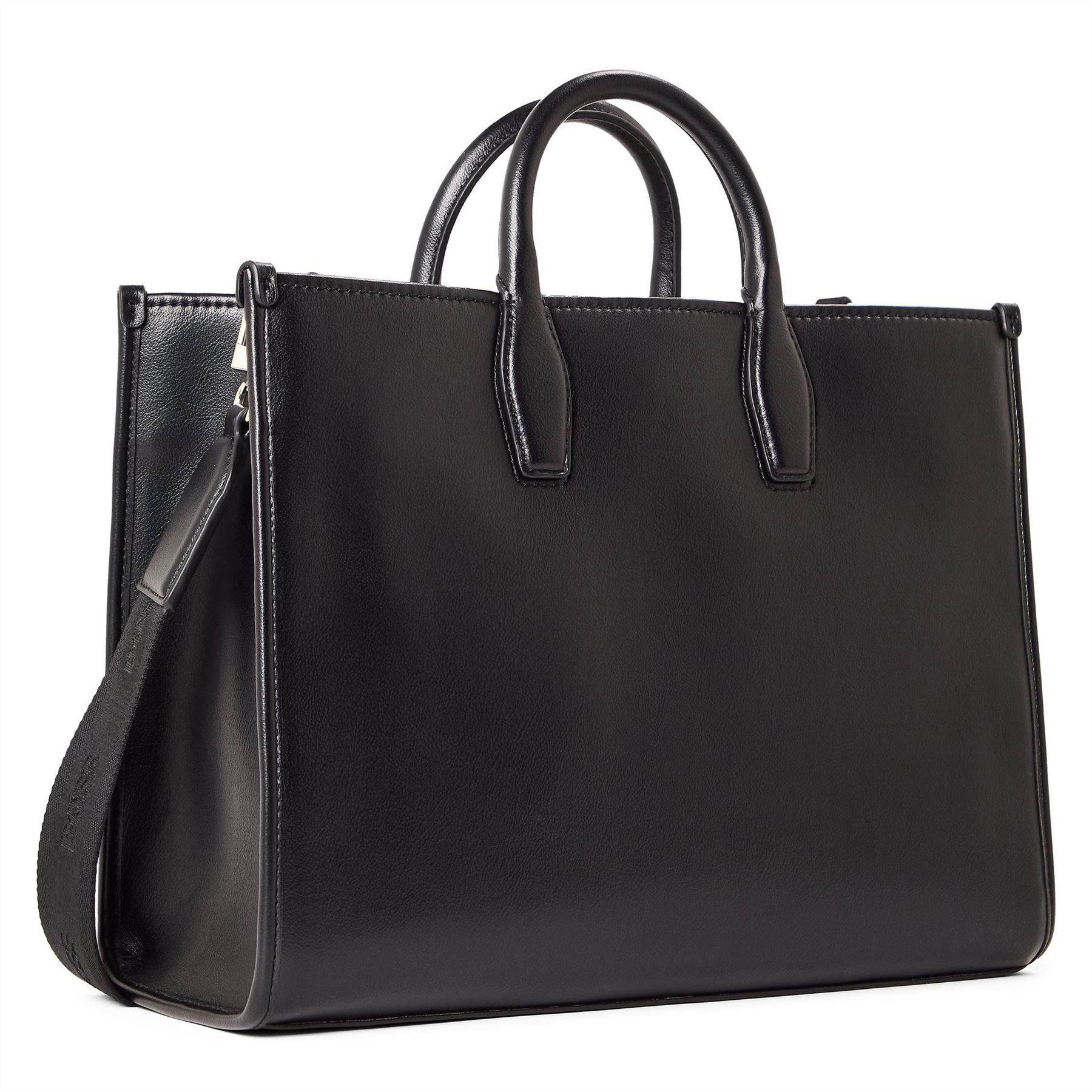 Boss Sandy Med Rectangle Shaped Tote with Silver Tone Hardware