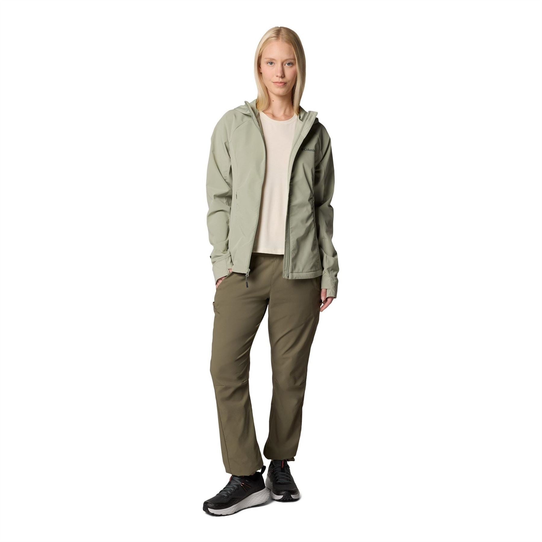Columbia Sweet As Hooded Long Sleeve Softshell Jacket