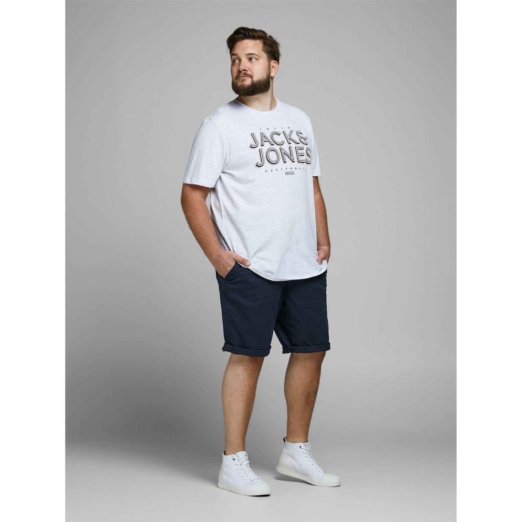 Jack and Jones Bowie Plus Size Chino Shorts