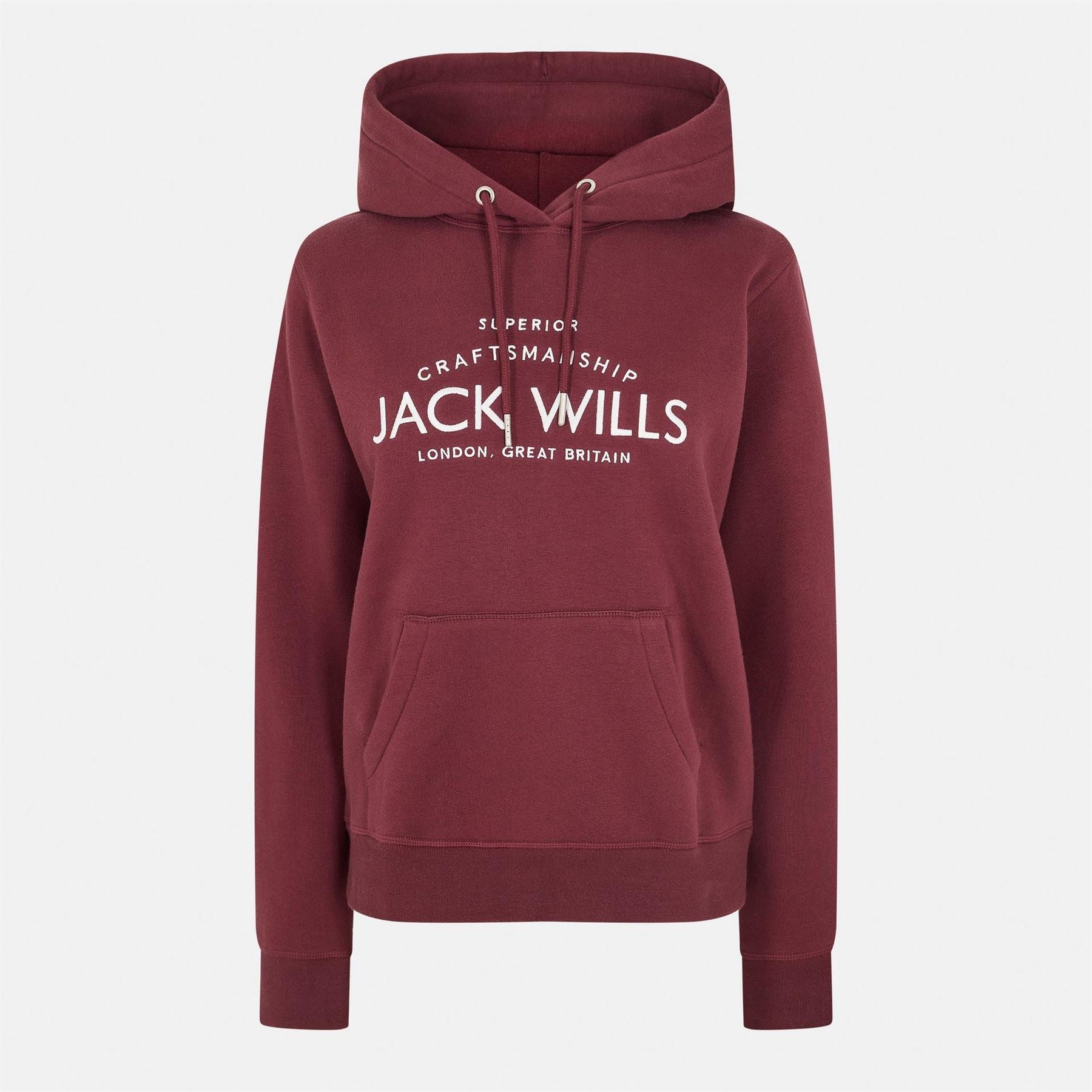 Jack Wills Hunston Graphic Logo Hoodie