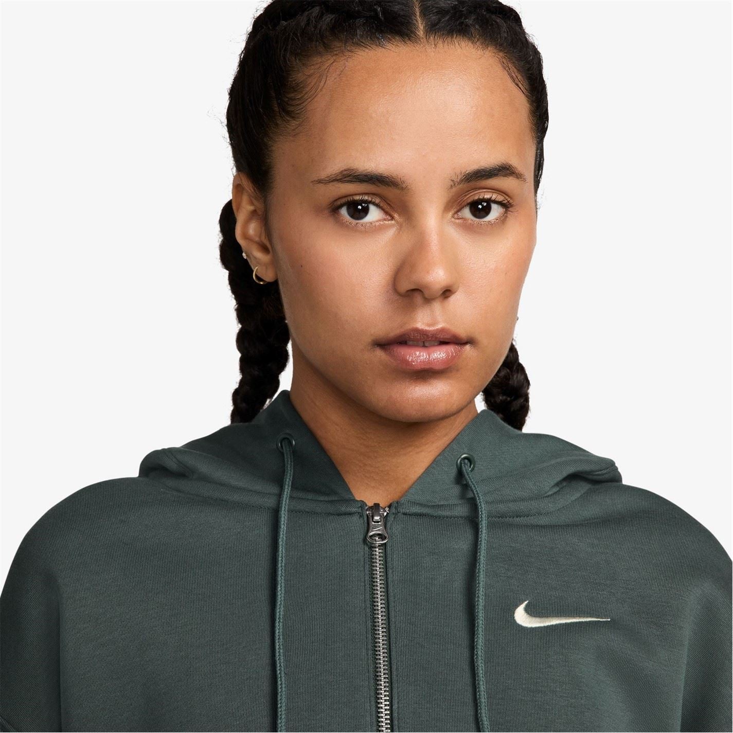 Nike Womens Sportswear Phoenix Fleece Oversized Full Zip Hoodie