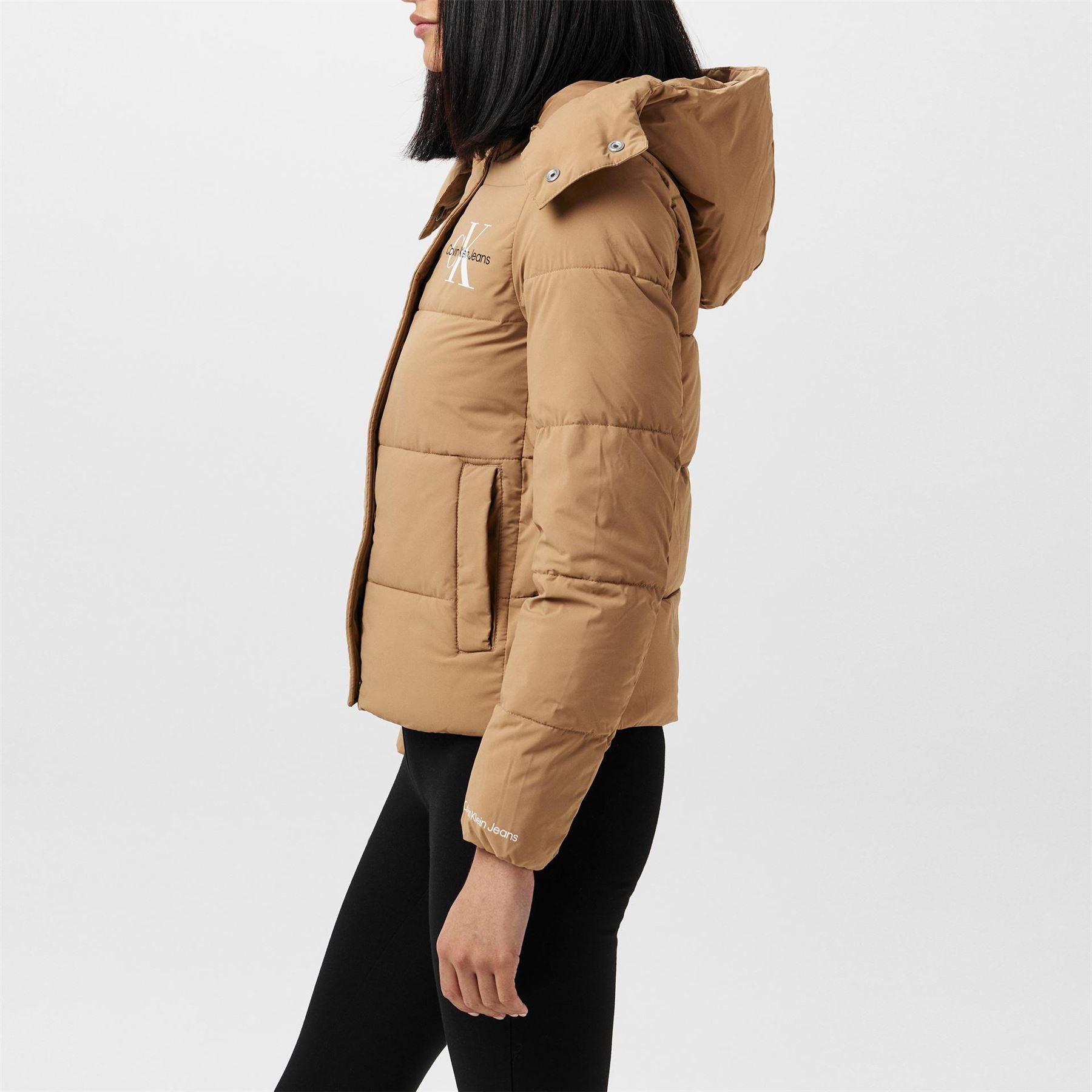 Calvin Klein Jeans  Essential Water Resistant RDS Certified Down Short Puffer Jacket