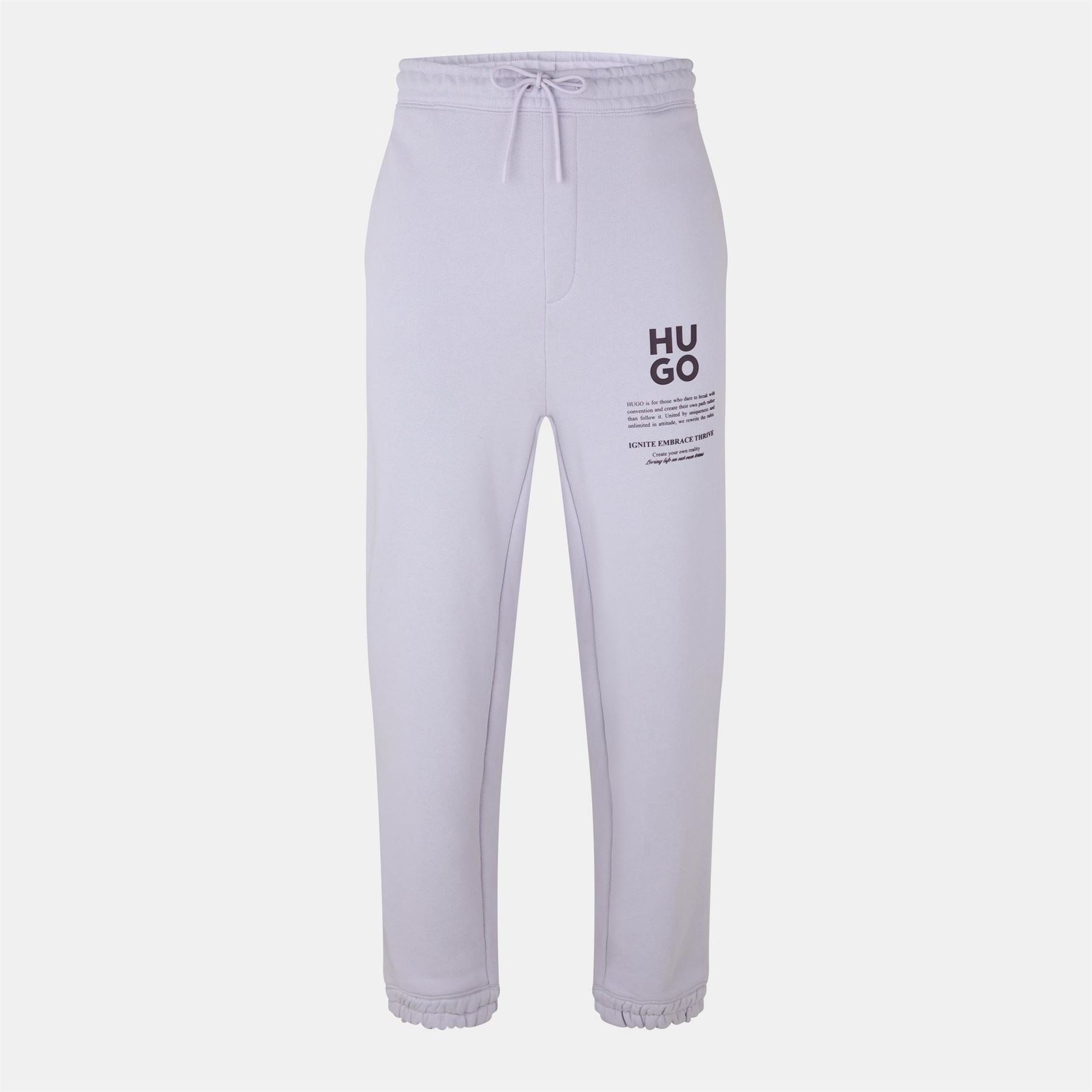 Hugo Closed Hem Fleece Tailored Fit Joggers