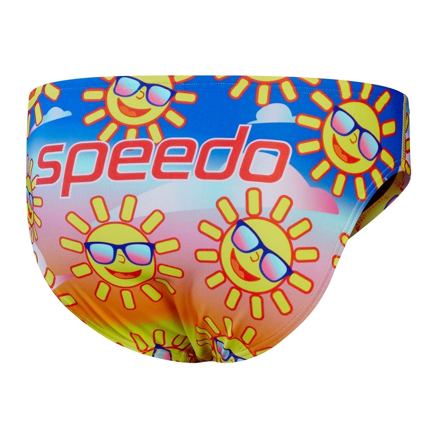 Speedo Snug Fit Graphic Print Swim Brief