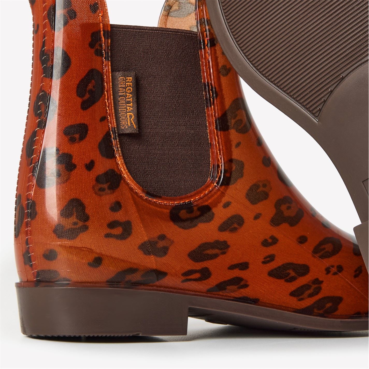 Regatta Harriett Leopard Wellington Boots