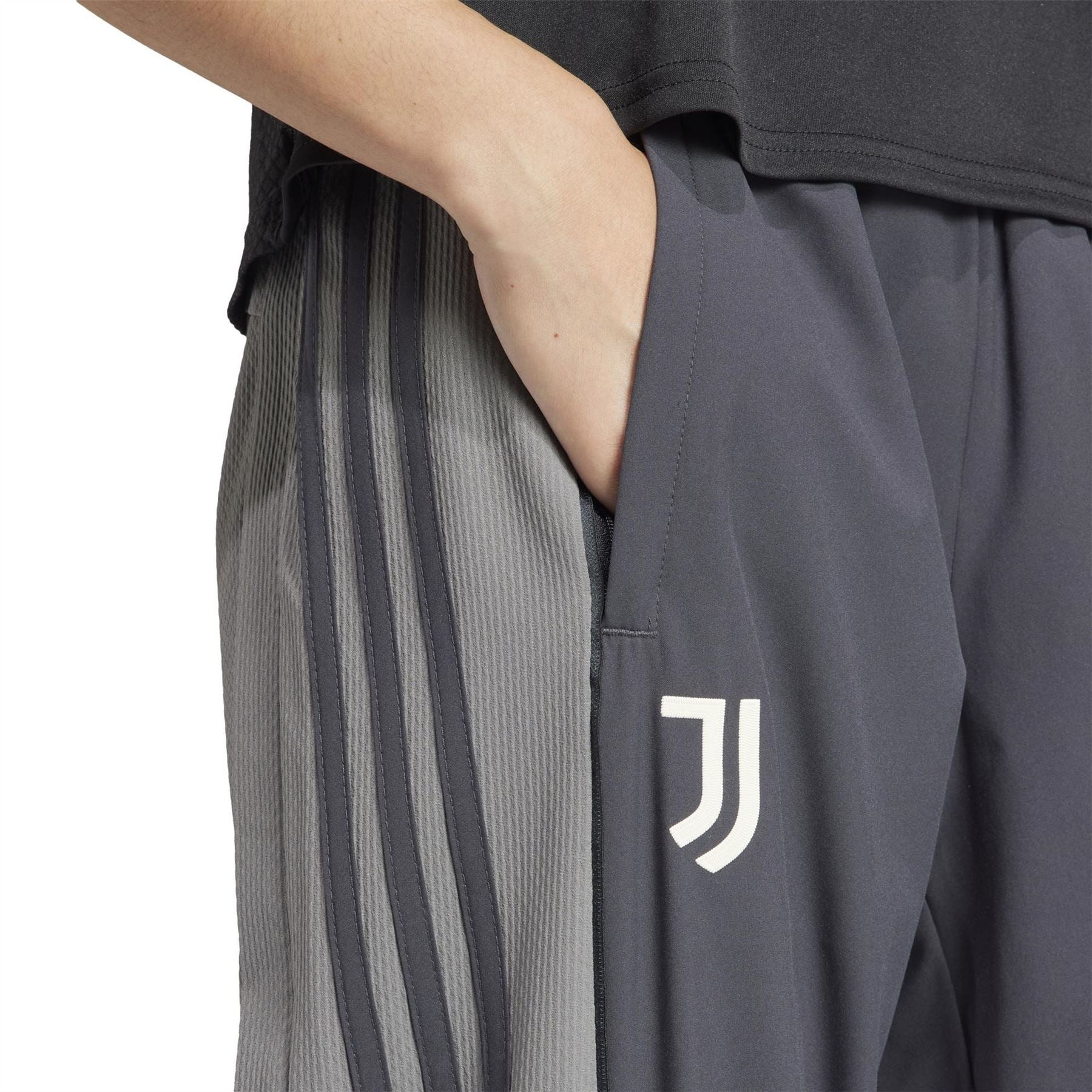 adidas Juv Tapered Three Stripes Track Pants