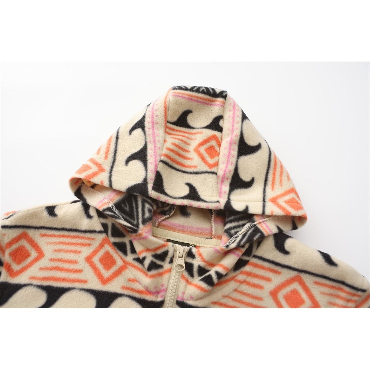 Gelert Womens Quarter Zip Hooded Fleece Top