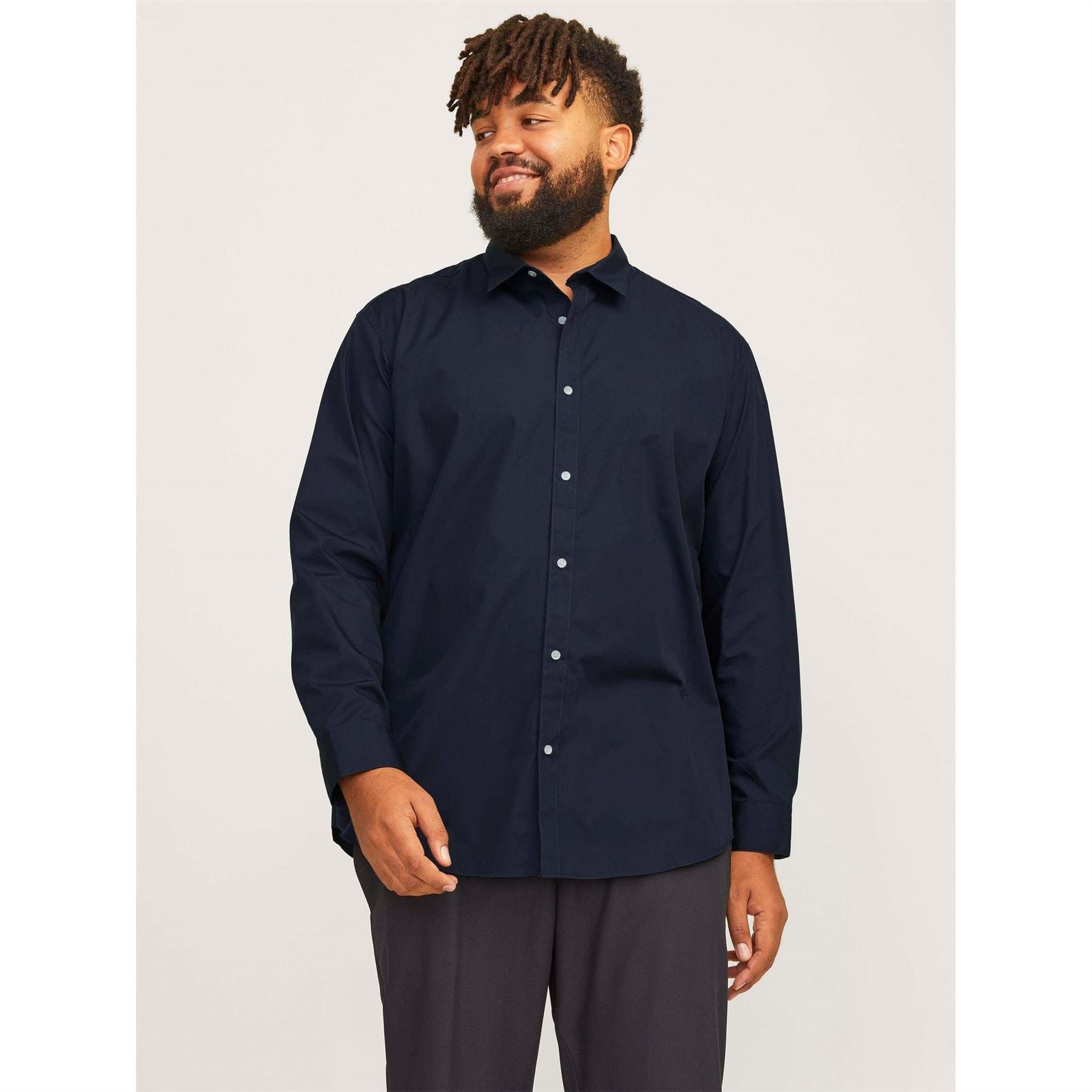 Jack and Jones Joe Plain Short Sleeve Dress Shirt