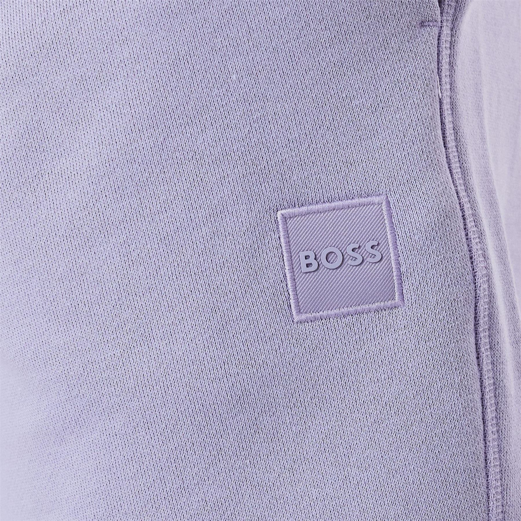 Boss Orange Mid Length Elasticated Drawstring Fleece Shorts
