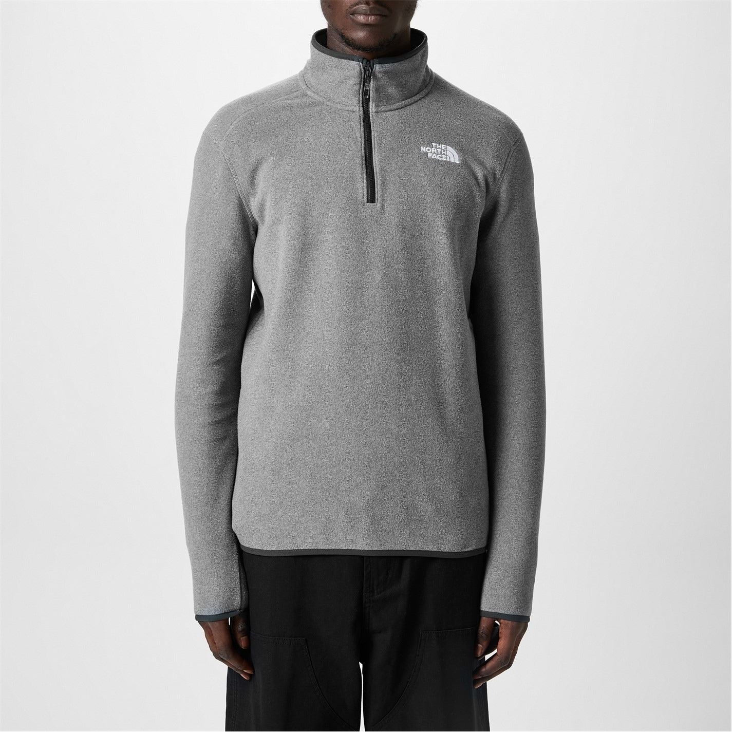 The North Face Mens 100 Glacier Quarter Zip Fleece