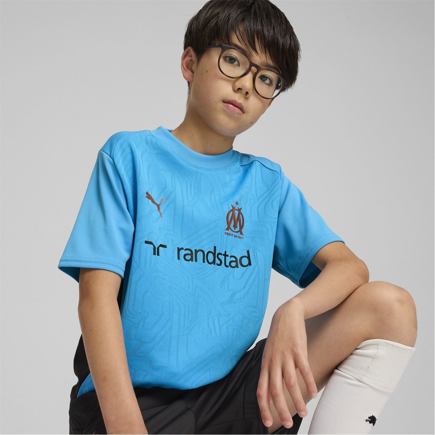 Puma Olympique De Marseille Training Shirt 2024 2025 Juniors