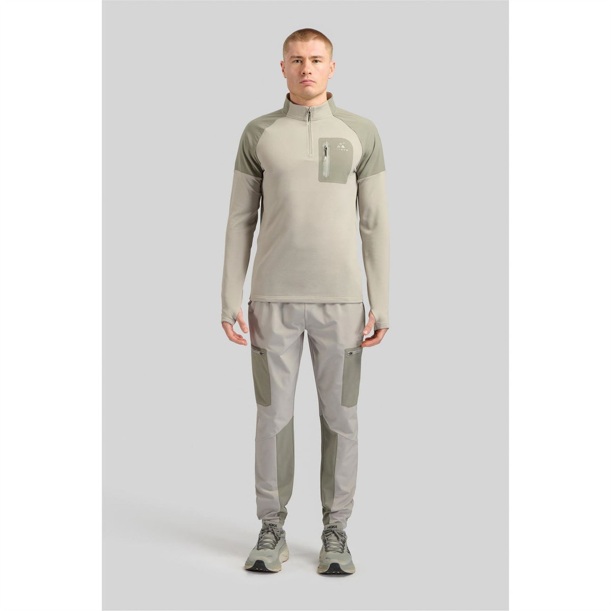 ALTRYN Closed Hem Poly Joggers