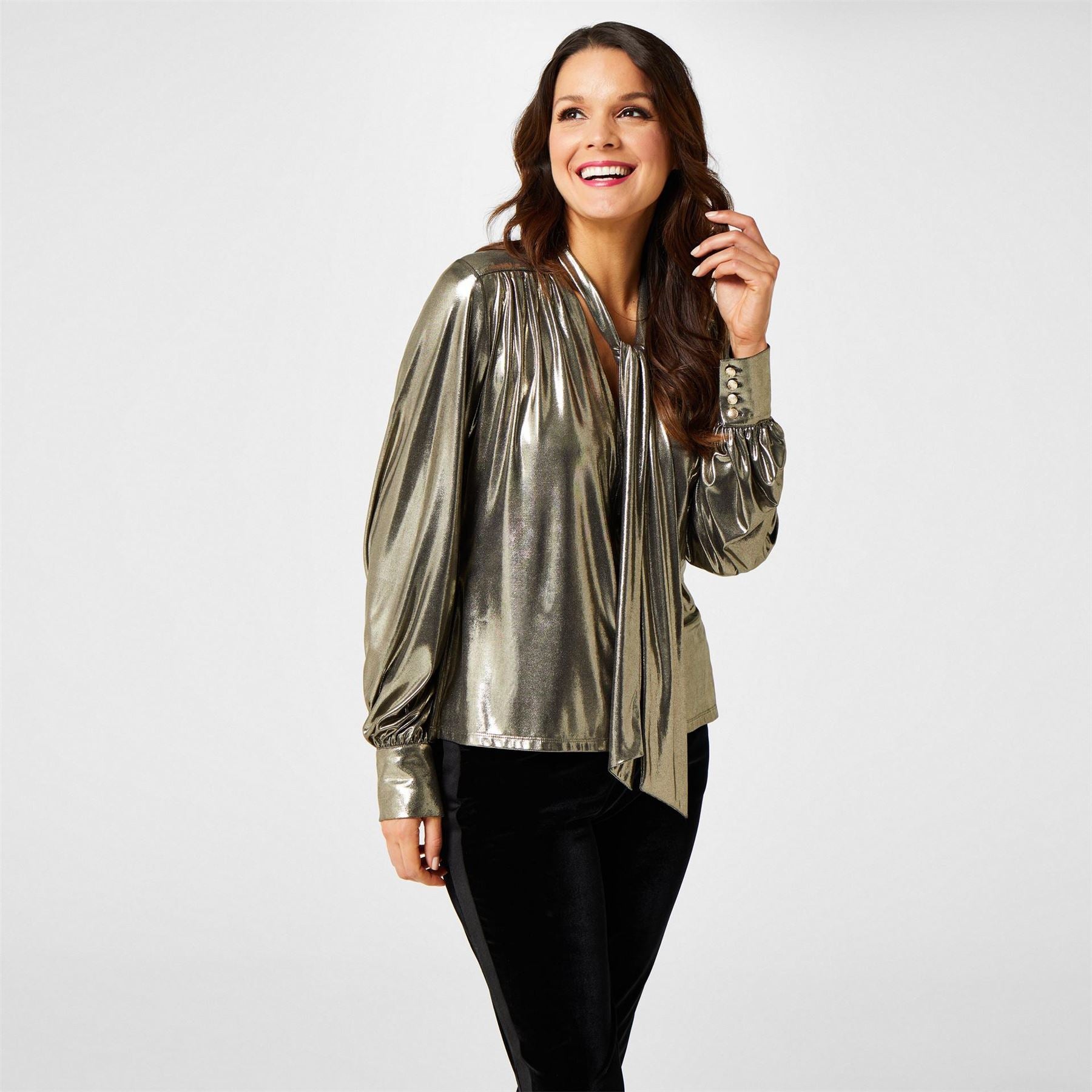 Biba X Tess Daly Shimmer Blouse