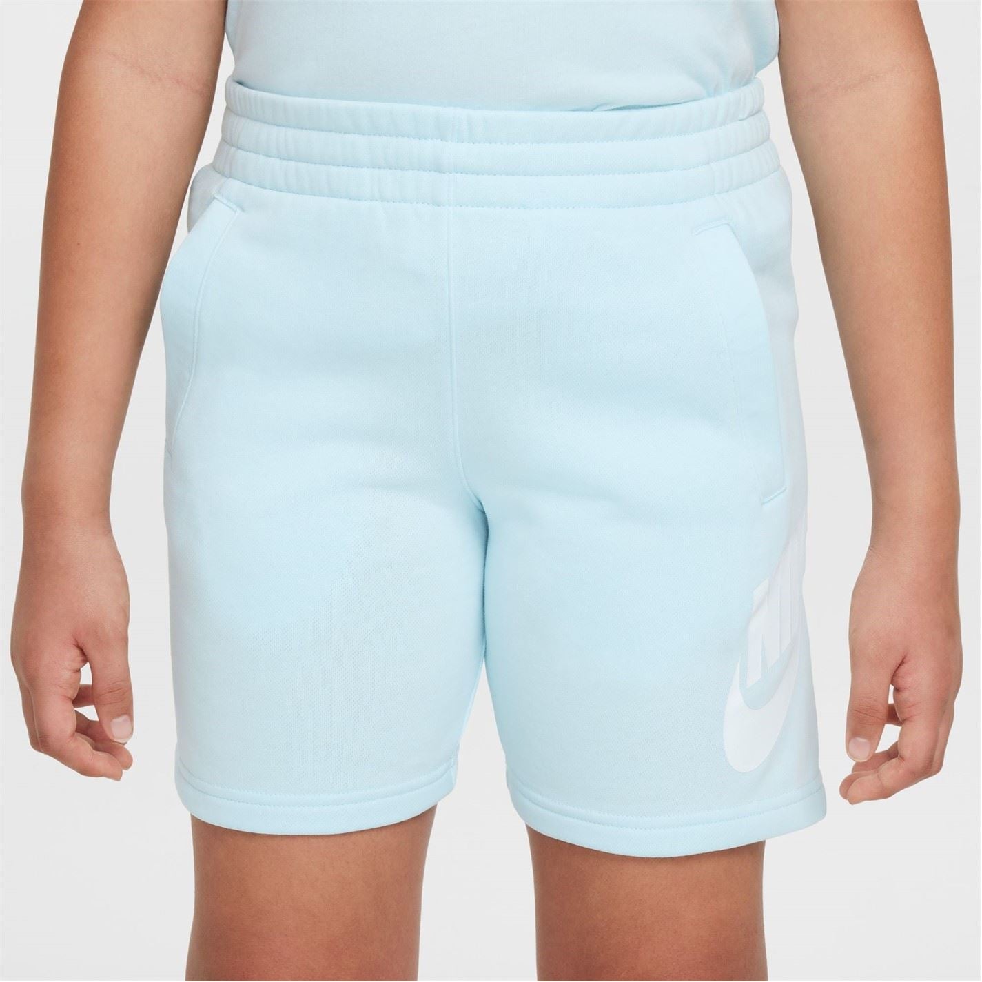 Nike Hybrid Bold Logo Sweat Shorts with Elasticated Waistband
